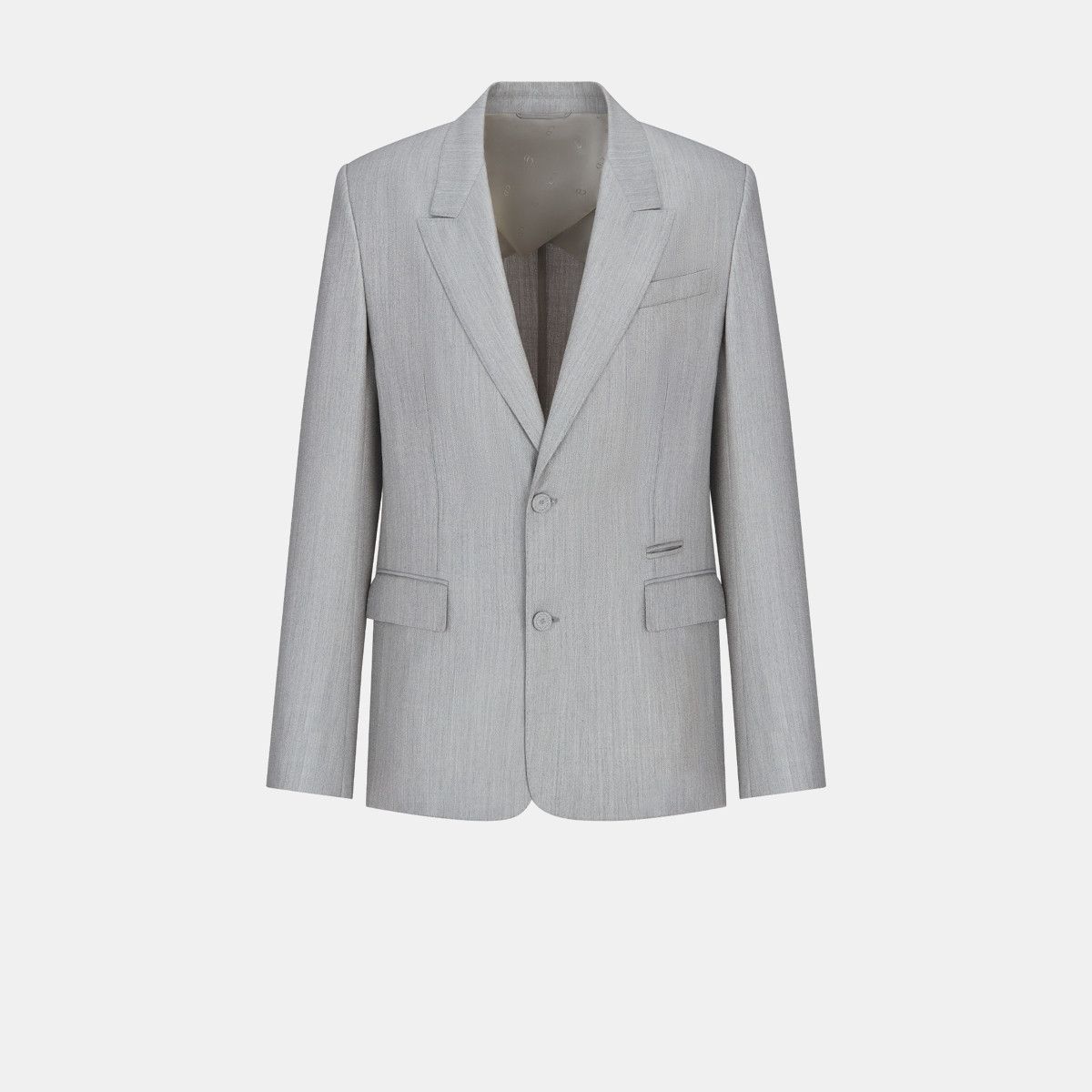 Dior o1bcso1str0226 Classic Jacket in Grey Size US L / EU 52-54 / 3 - 1 Thumbnail