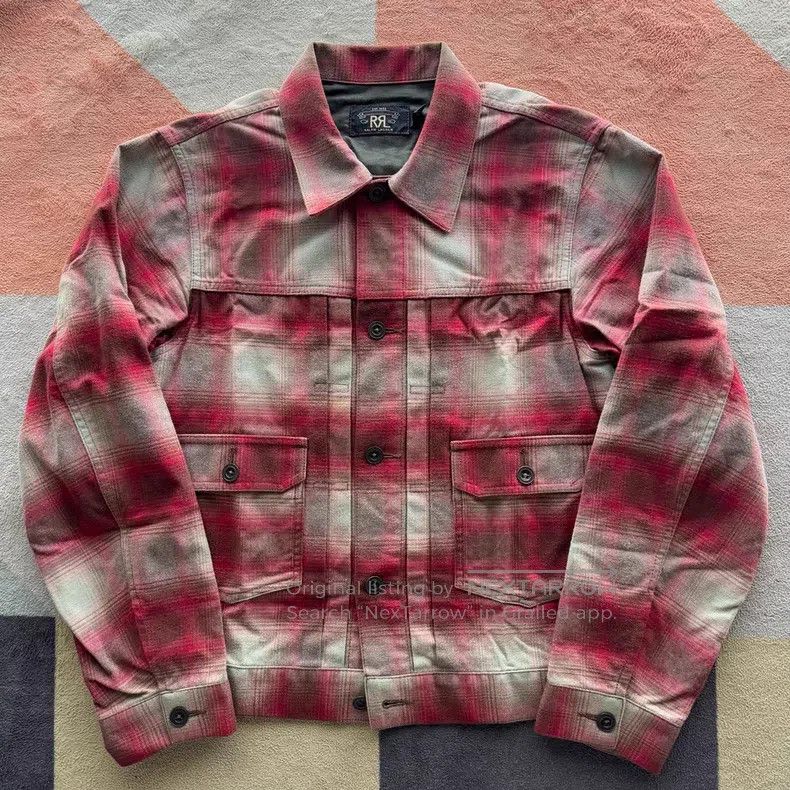 RRL Ralph Lauren RRL Ralph Lauren Red checkered jacket Size US S / EU 44-46 / 1 - 1 Thumbnail