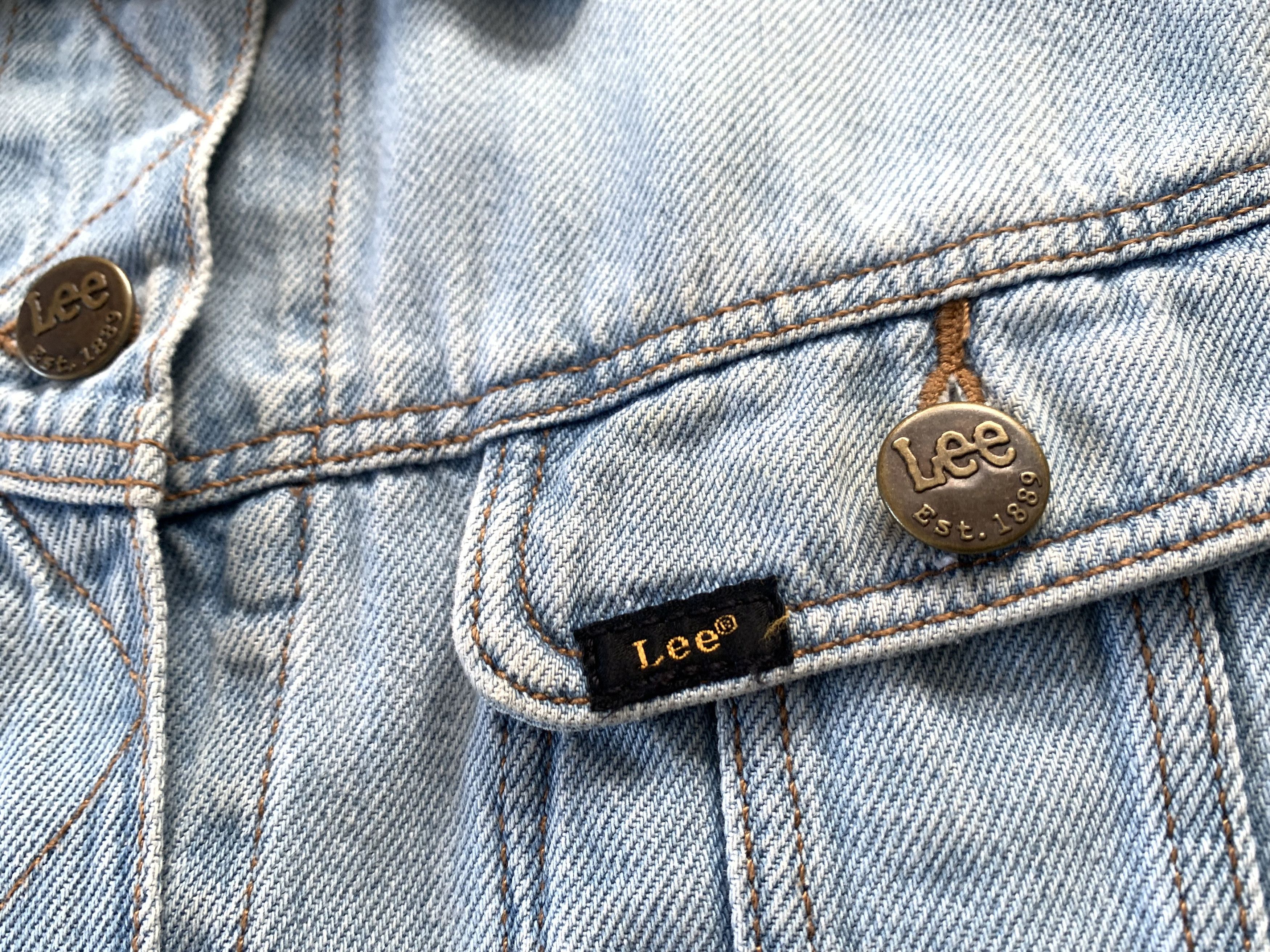 Lee Lee Rider Light Blue Denim Jacket Size US M / EU 48-50 / 2 - 5 Thumbnail