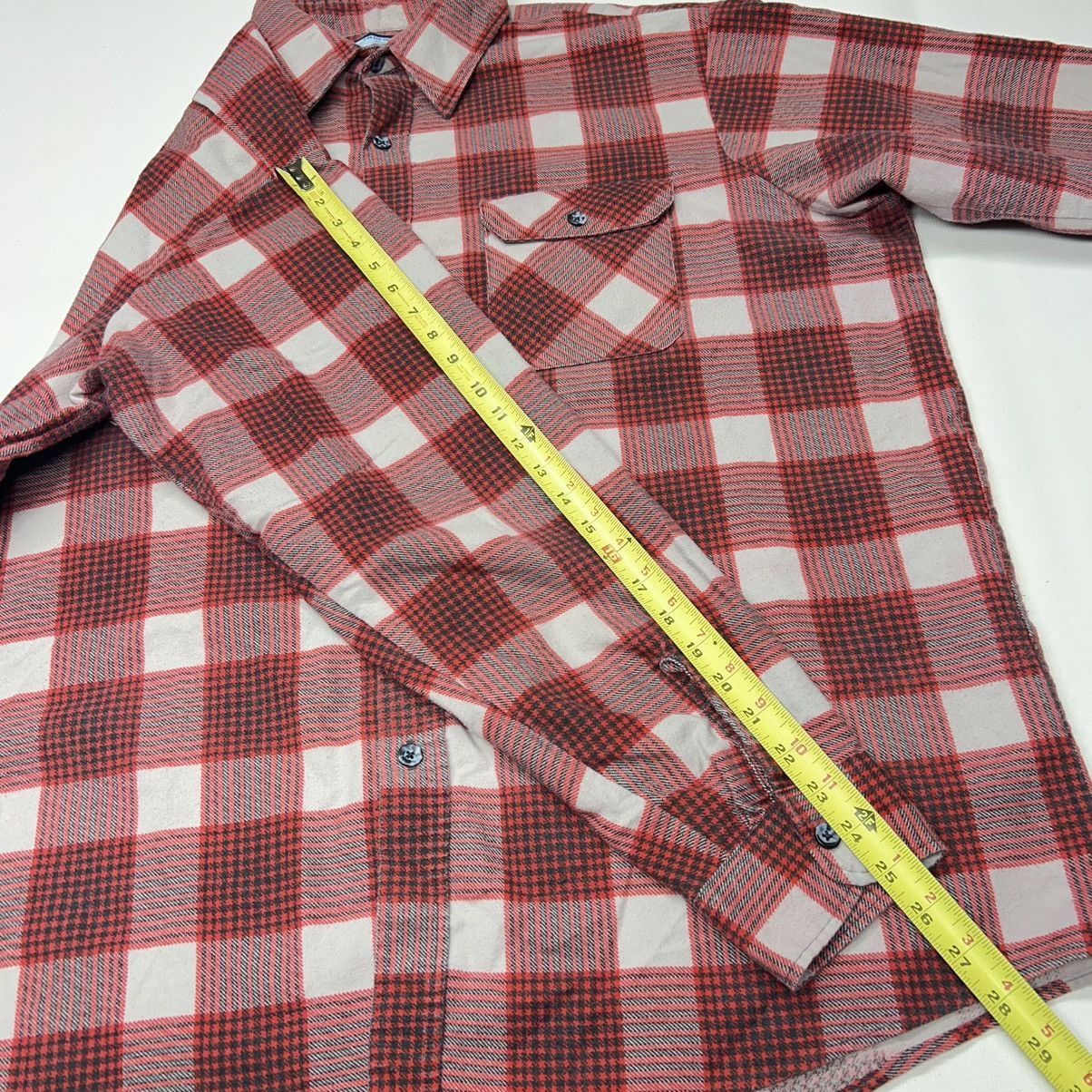 Fieldmaster × Vintage VTG Fieldmaster Flannel Shirt Red Plaid Button Up Outdoor Size US XXL / EU 58 / 5 - 15 Thumbnail