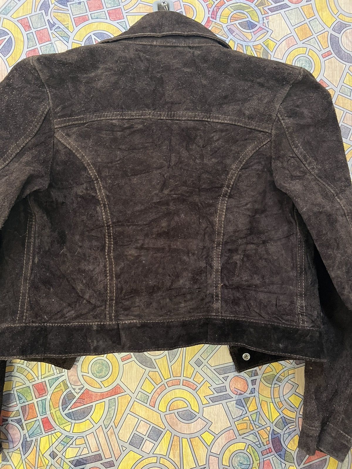 Japanese Brand × Levi's Levis Leather Jacket Size XS / US 0-2 / IT 36-38 - 5 Thumbnail
