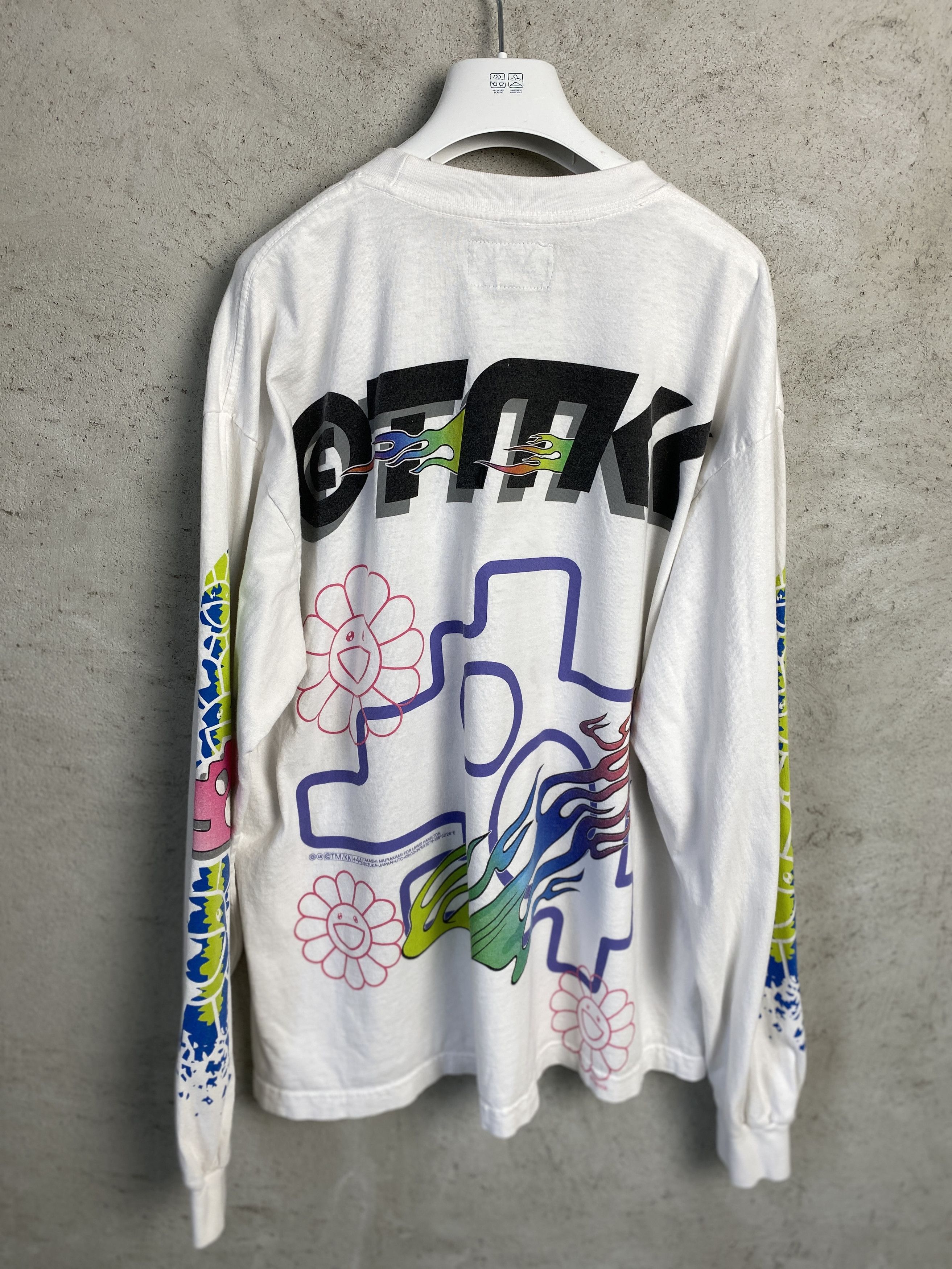 Takashi Murakami Takashi Murakami +44 Lewis Hamilton long sleeve t-shirt tee Size US L / EU 52-54 / 3 - 5 Thumbnail