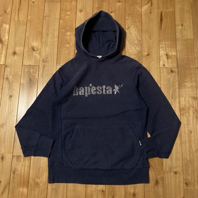 Bape × Swarovski 🔥Vintage🔥 Swarovski BAPE STA Logo Pullover Hoodie NIGO APE Size US S / EU 44-46 / 1 - 2 Thumbnail