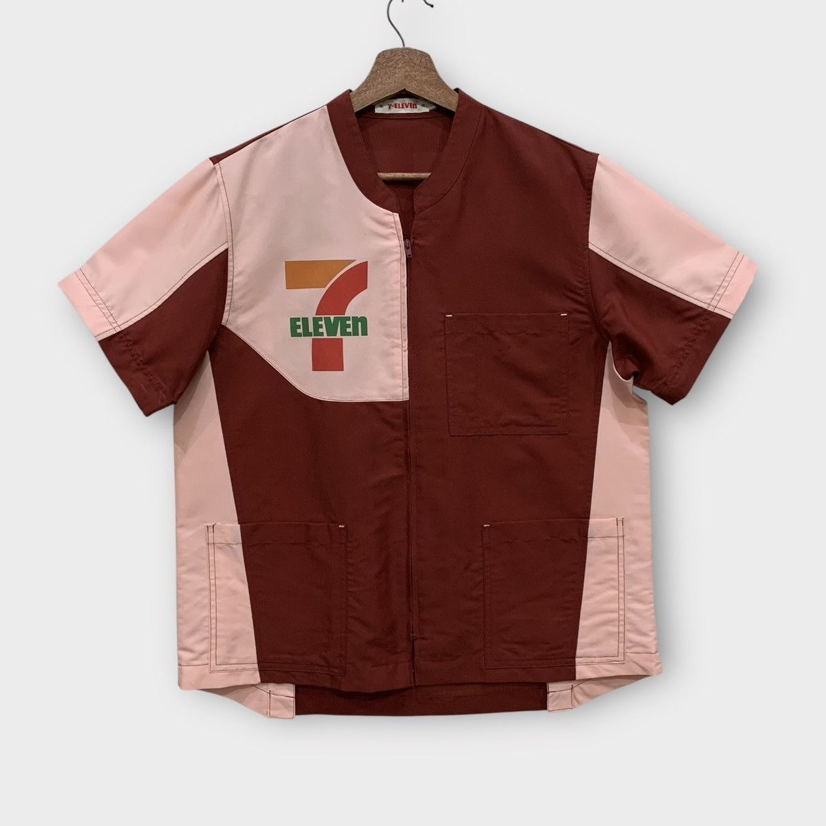 Seven 7 Vintage Seven 7 Uniform Workers Long Sleeve Zipper Shirt Size US M / EU 48-50 / 2 - 5 Thumbnail
