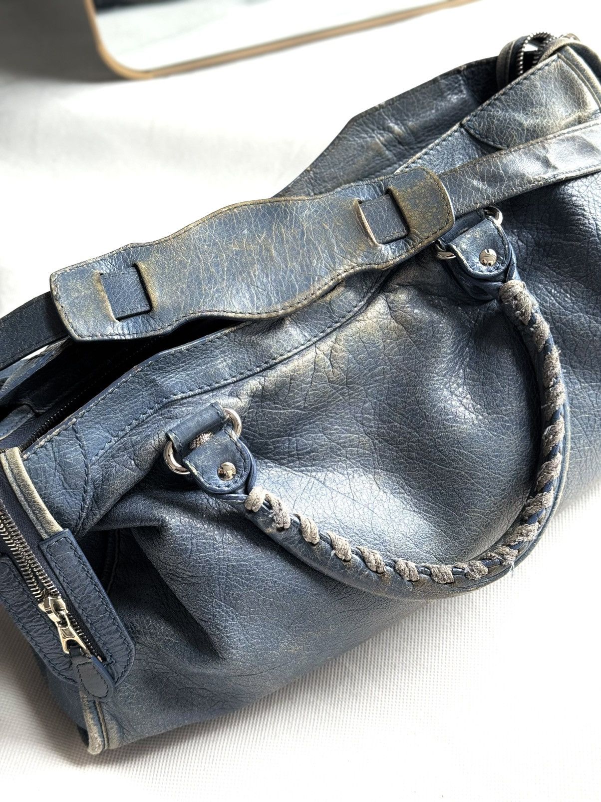 Balenciaga Vintage Balenciaga City Bag Distressed Leather Handbag Size ONE SIZE - 20 Thumbnail