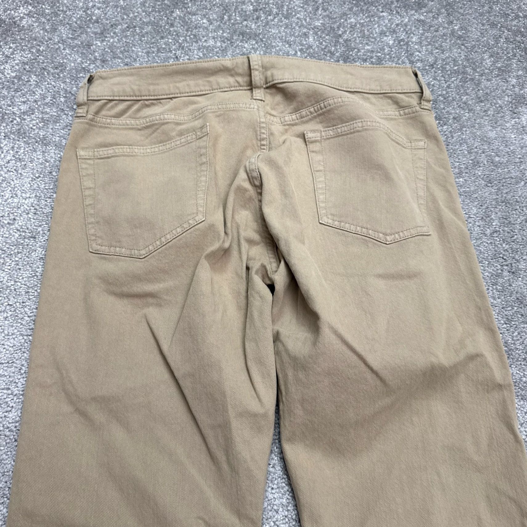 J.Crew J.CREW 484 Slim Fit Stretch Chino Pants Men 30x32 Khaki Brown Tapered Leg Preppy Mens Size US 30 / EU 46 - 6 Thumbnail