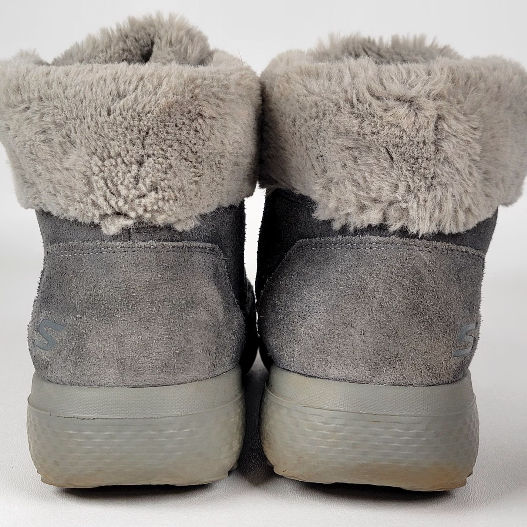 SKECHERS Skechers Women's On The Go Glacial Ultra Cozy Boots Gray Size 11 US 41 EU Size US 11 / IT 41 - 7 Thumbnail