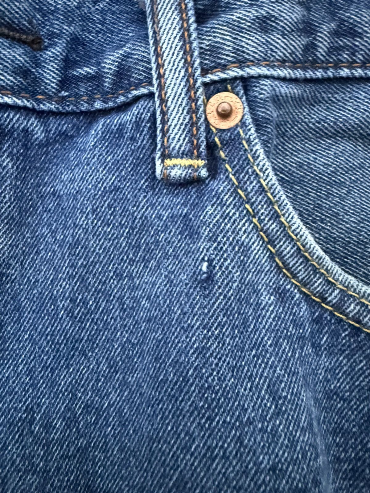 Levi's Levis 505 Denim Blue Jeans Mens Size 38 X 32 Straight Leg Size US 38 / EU 54 - 8 Thumbnail