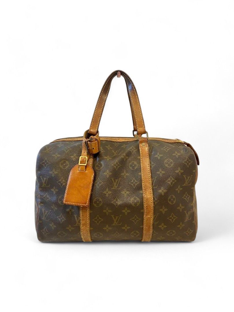 Louis Vuitton Louis Vuitton - Saxe 35 Monogram Boston LV Handbag Leather Size ONE SIZE - 1 Thumbnail