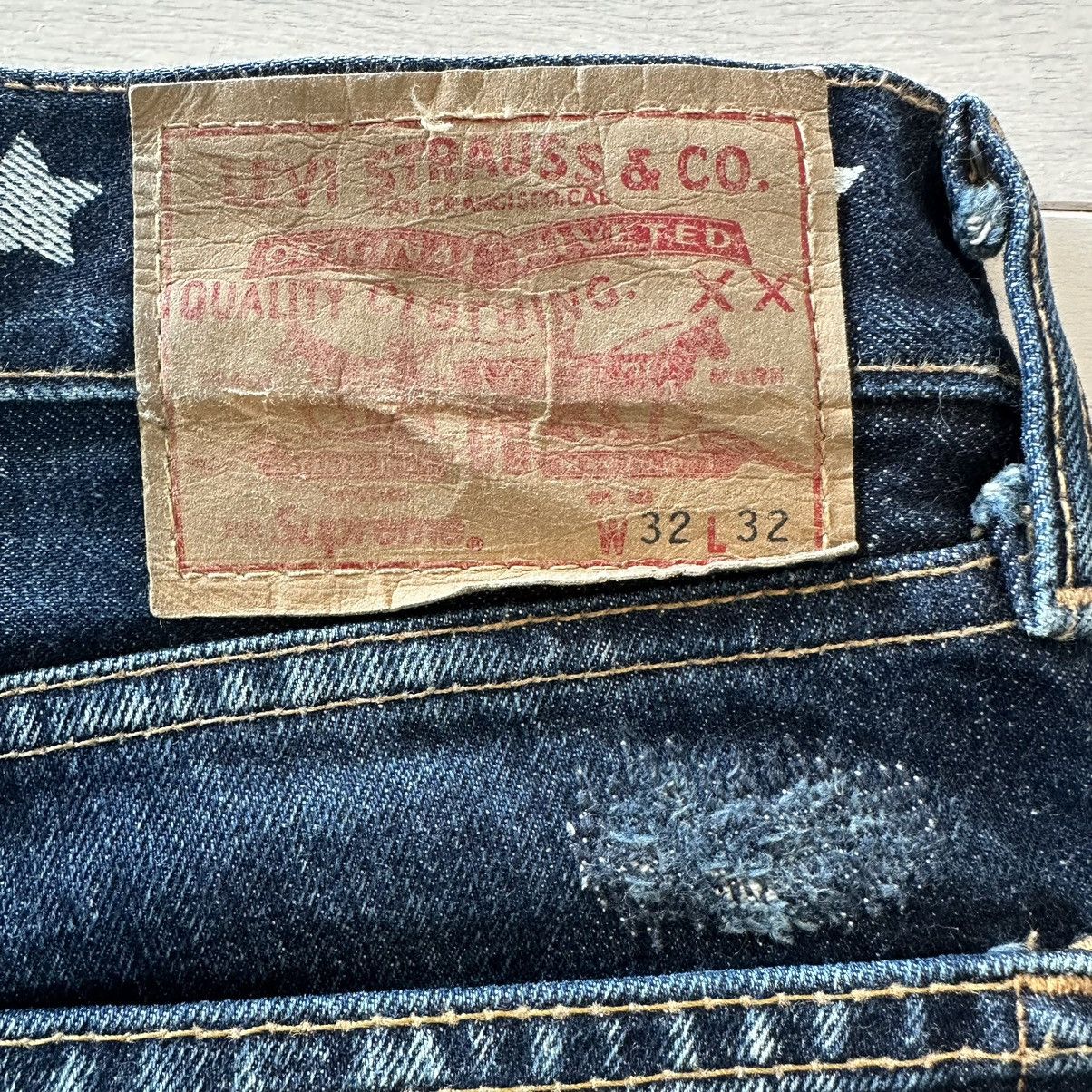 Levi's 2011 SUPREME X LEVIS FW11 505 cropped denim shorts pharrell Size US 32 / EU 48 - 6 Thumbnail