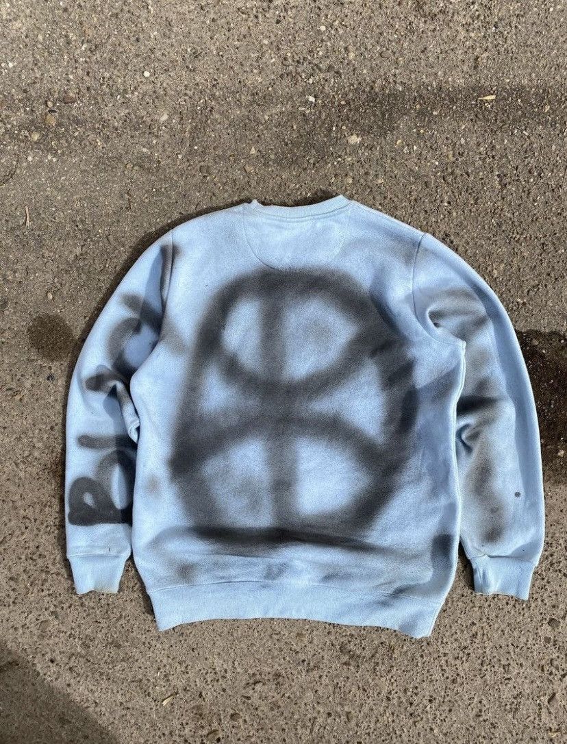 Japanese Brand Diesel Style Graffiti Custom Distressed Sweatshirt Size US M / EU 48-50 / 2 - 5 Thumbnail