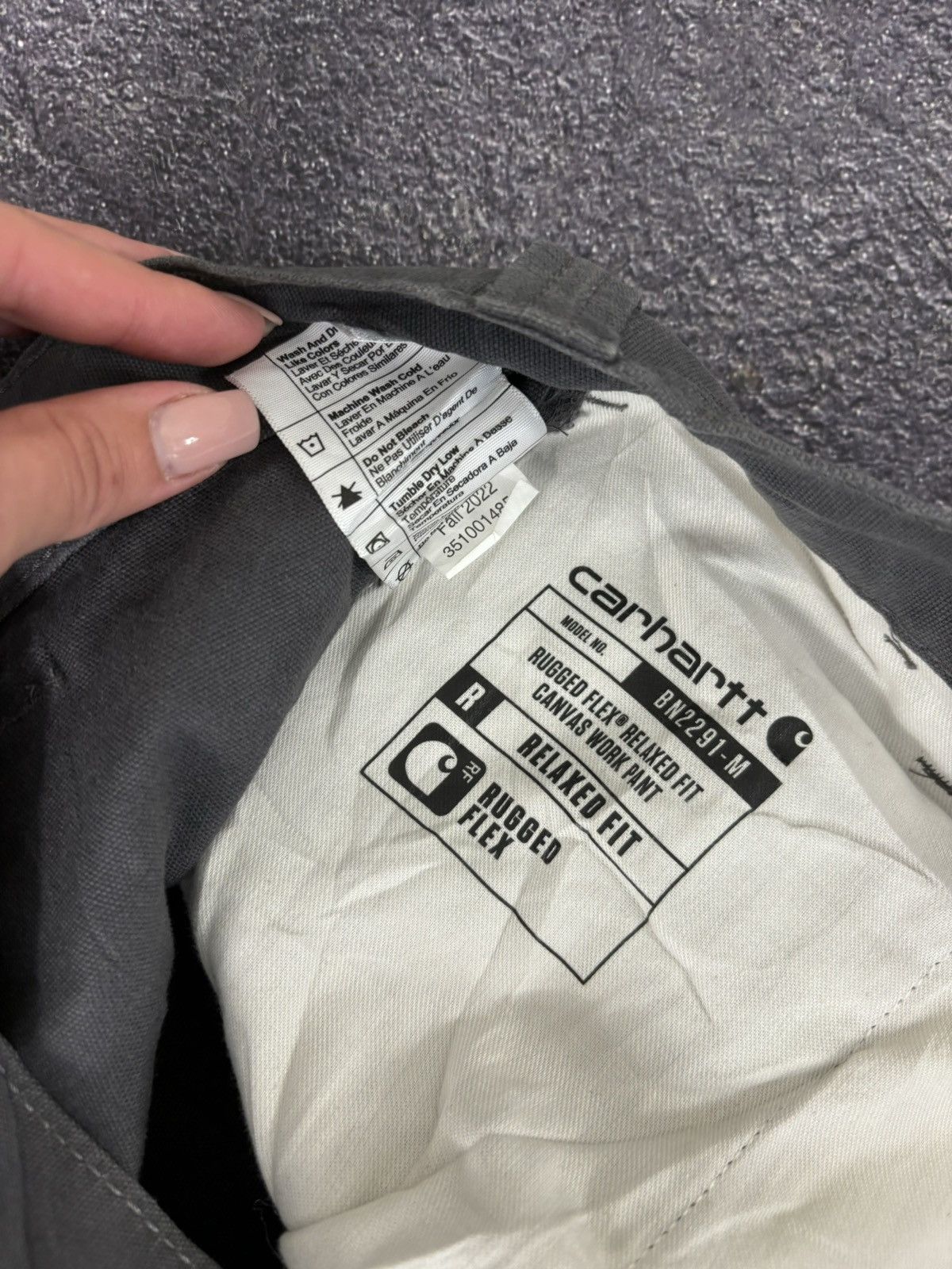 Carhartt Vintage Carhartt Y2K Gray Work Hype Relaxed Fit Baggy Pants Size US 36 / EU 52 - 18 Thumbnail