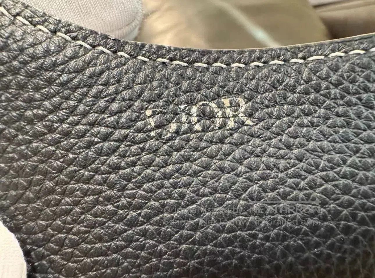 Dior Dior Saddle Bag in Black Leather. Size ONE SIZE - 4 Thumbnail