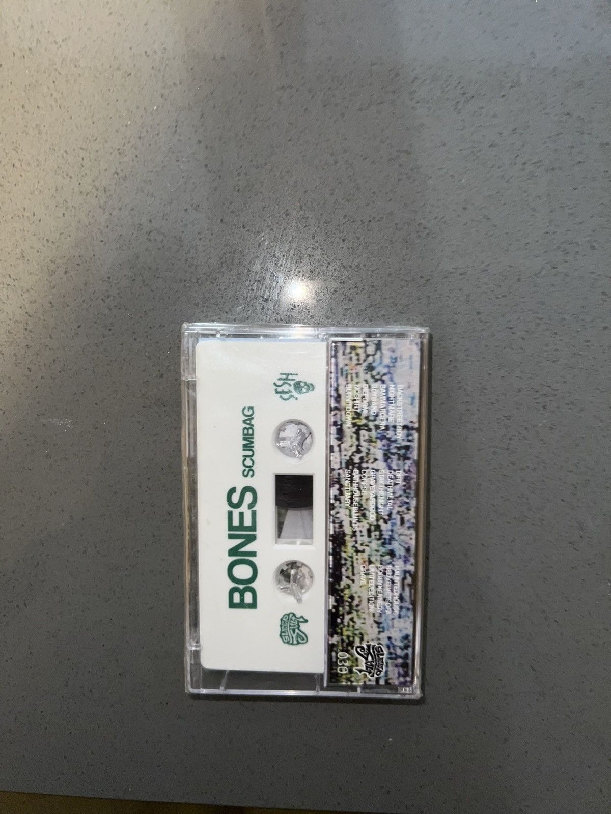 TeamSESH LAST ONE - TEAMSESH BONES SCUMBAG CASSETTE G59 Records Size ONE SIZE - 2 Thumbnail