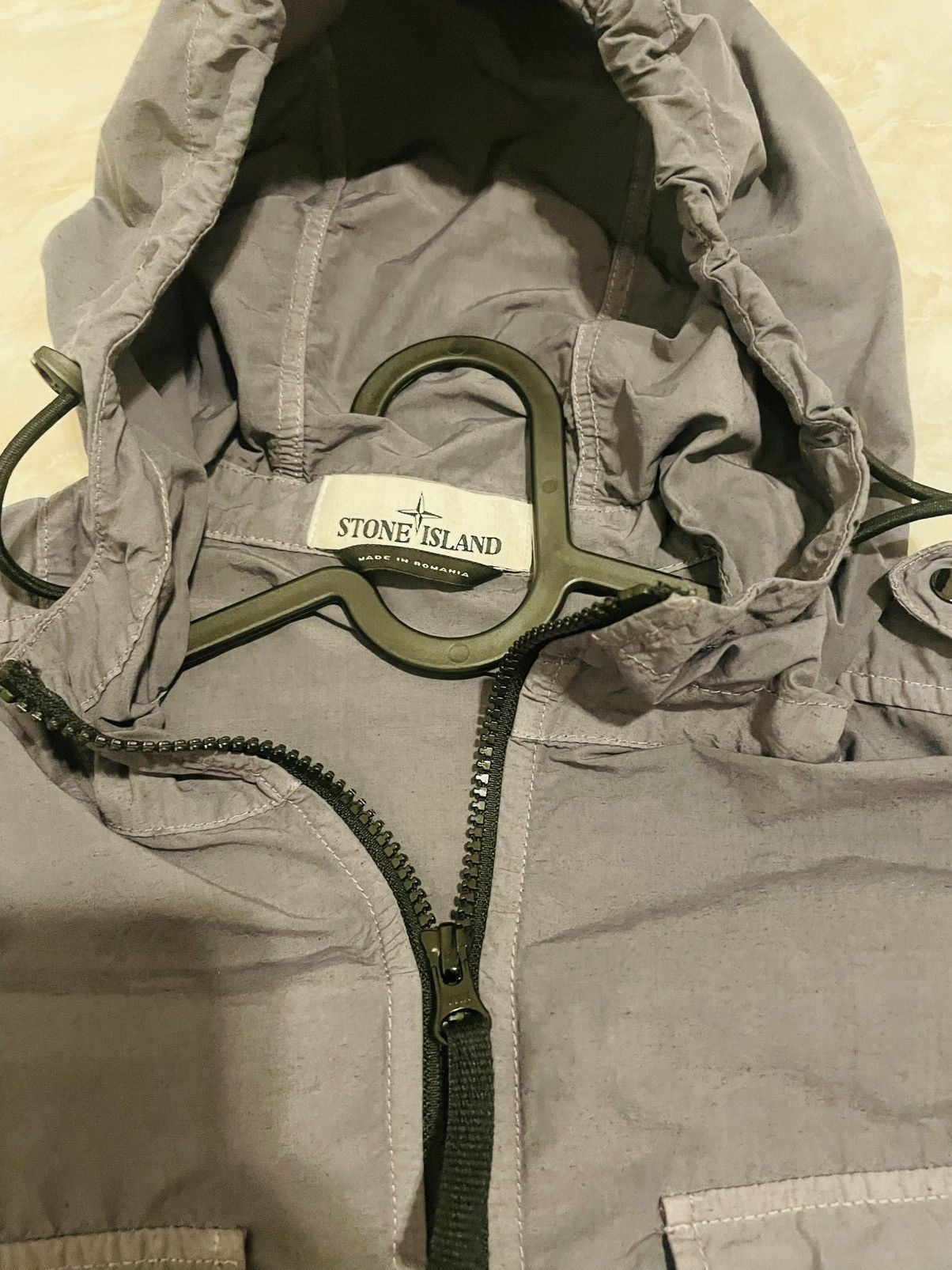 Stone Island Stone Island Micro Reps Primaloft Jacket –Grey/Purple Size L Size US L / EU 52-54 / 3 - 3 Thumbnail