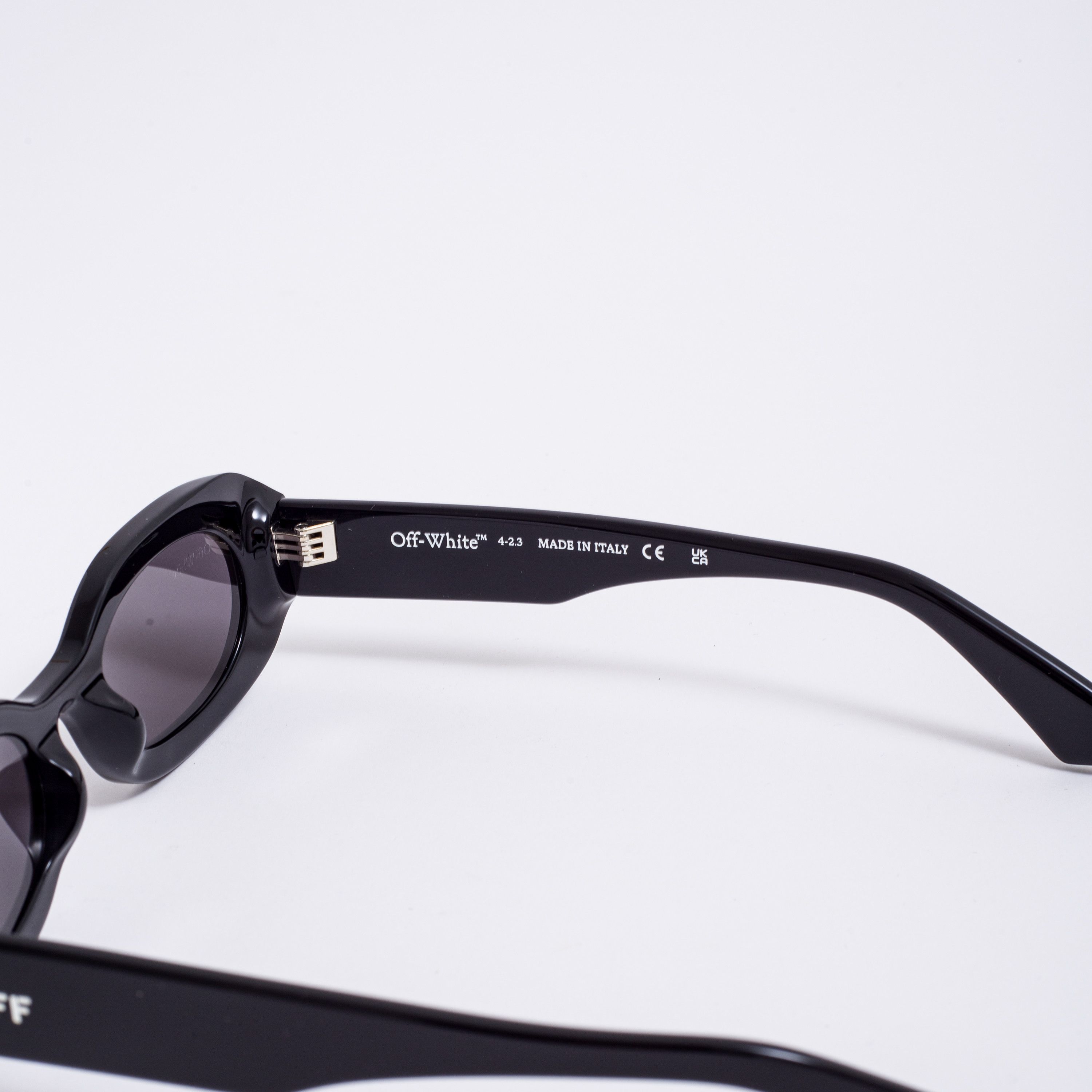 Off-White OFF WHITE Amalfi Oval-Frame Sunglasses BLACK Size ONE SIZE - 3 Thumbnail
