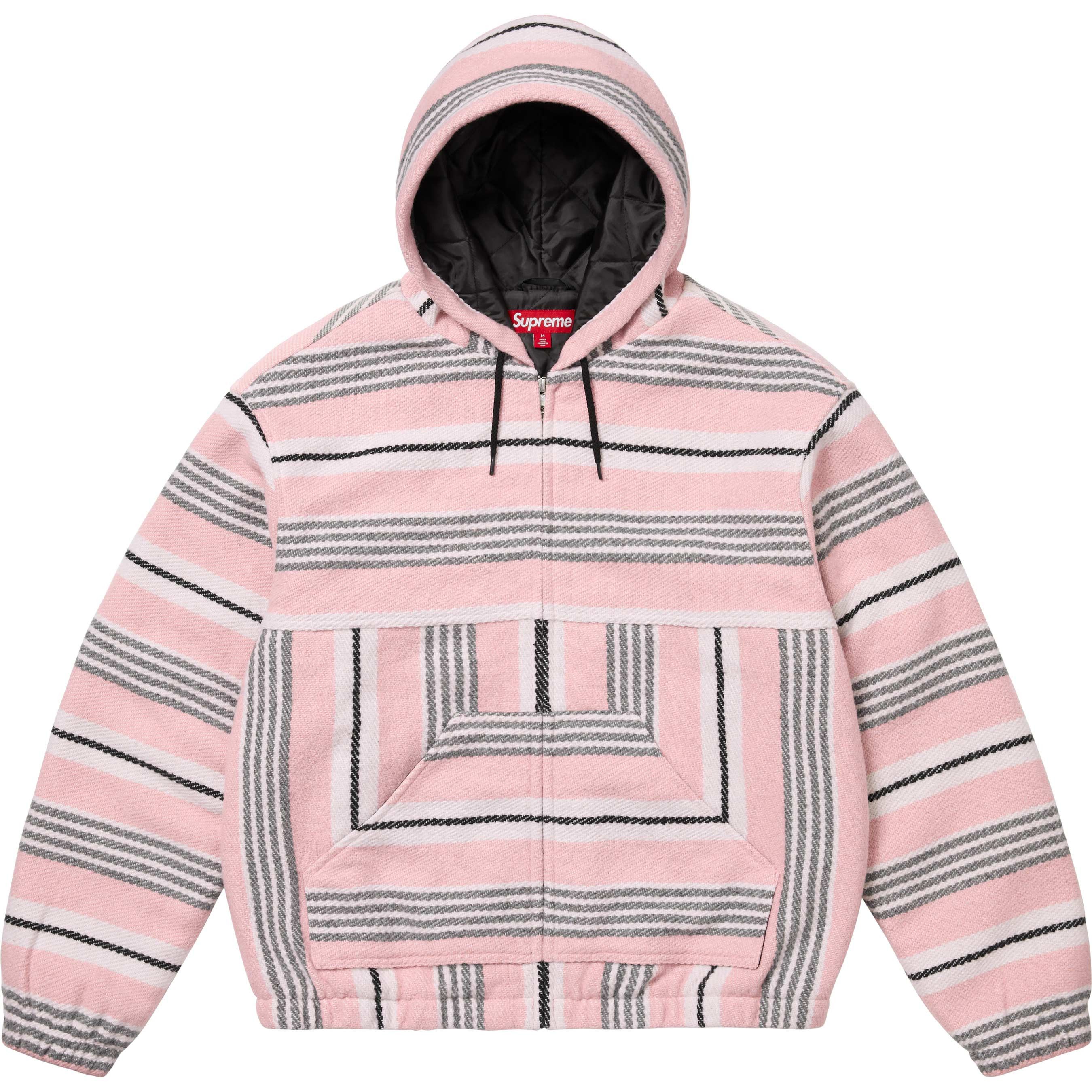 ジャケット・アウター supreme 18ss Woven Striped Batik Jacket Supreme Woven Striped Batik Jacket (SS18) - $188
