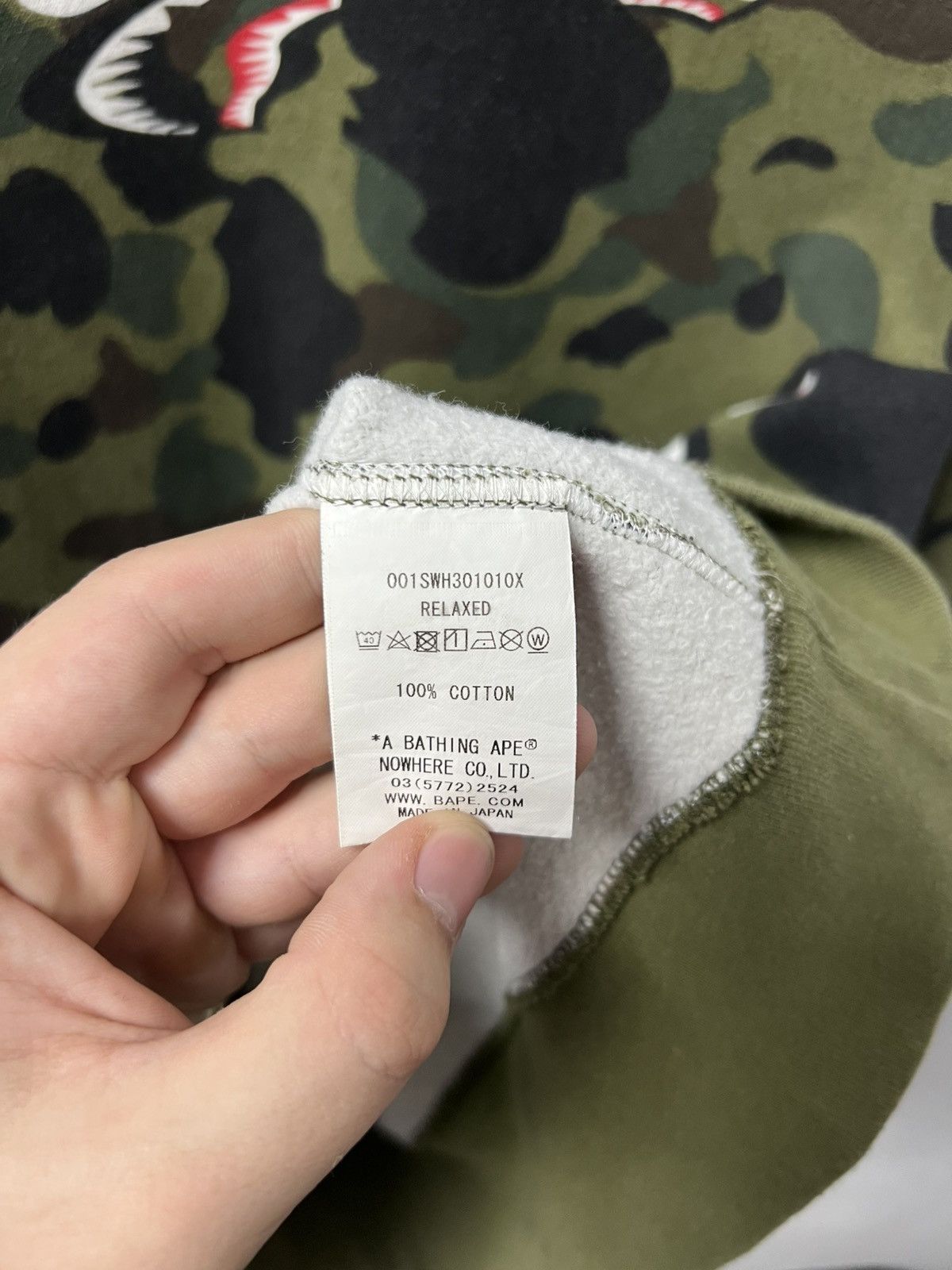 Bape Bape Shark 1st Camo Sweatshirt Size US M / EU 48-50 / 2 - 6 Thumbnail