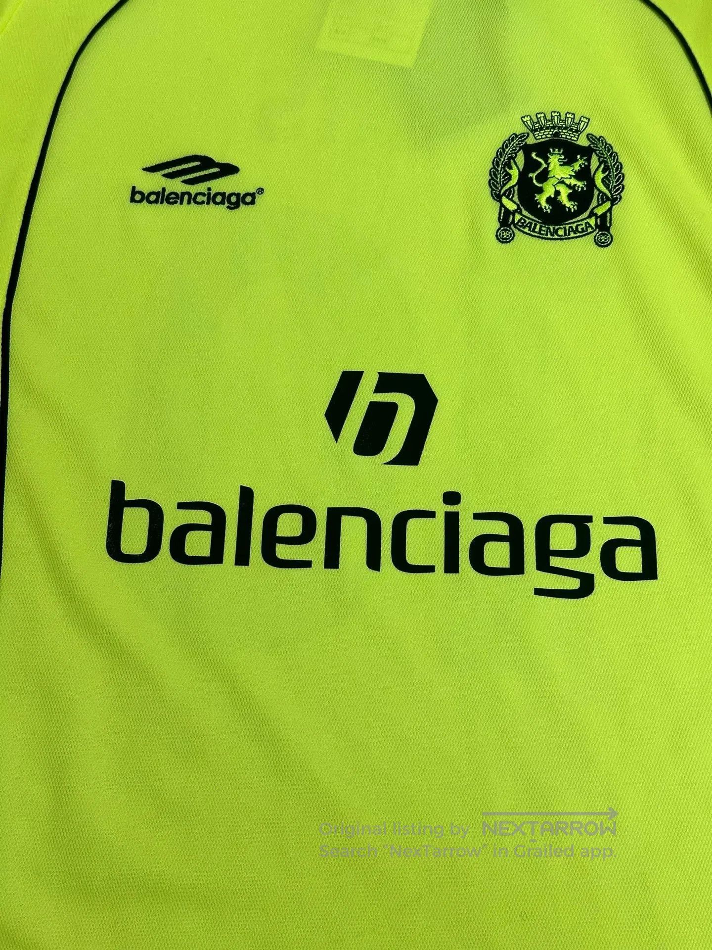 Balenciaga Balenciaga Logo Print Crewneck Short Sleeve. Size US S / EU 44-46 / 1 - 3 Thumbnail