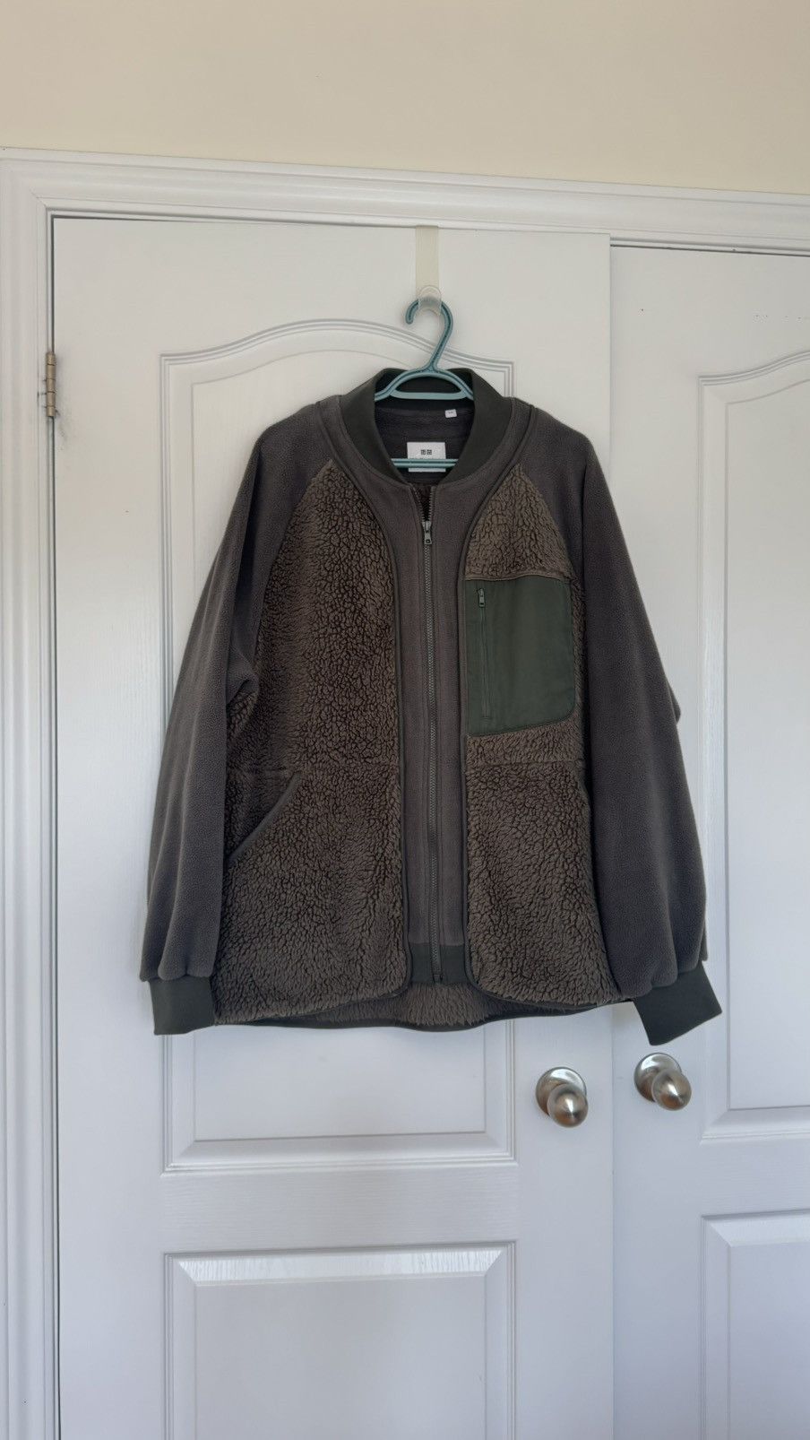 Uniqlo × White Mountaineering Uniqlo x White Mountaineering Fleece Oversized Jacket Size US L / EU 52-54 / 3 - 1 Thumbnail