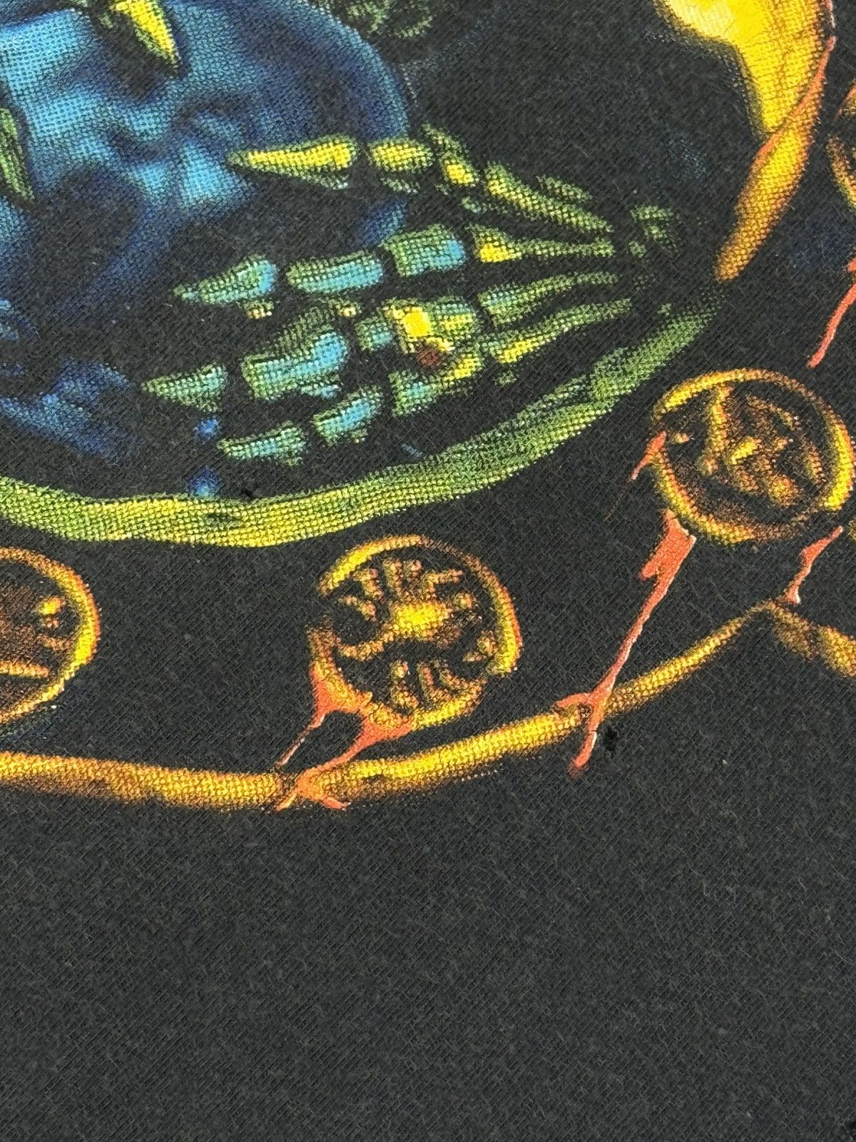 Band Tees Overkill 1991 Vintage Horrorscope Tour single stitch t shirt Size US L / EU 52-54 / 3 - 6 Thumbnail