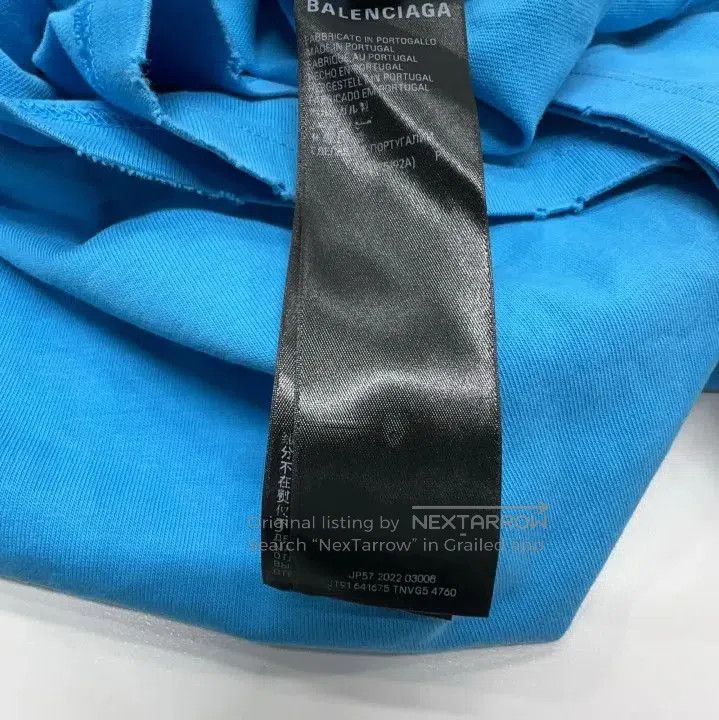 Balenciaga Balenciaga SS23 Logo Print Short Sleeve T. Size US S / EU 44-46 / 1 - 5 Thumbnail