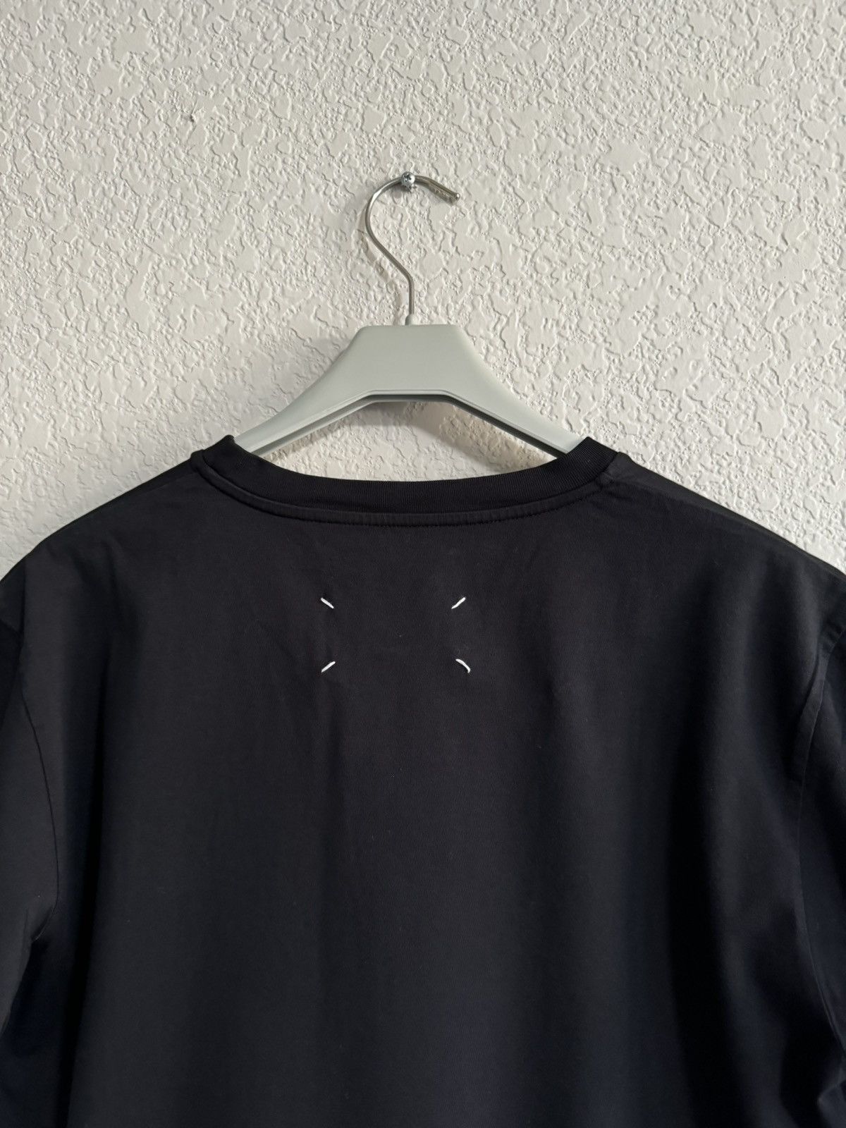 Maison Margiela Maison Margiela Black Jersey Tee NEW Size S / US 4 / IT 40 - 8 Thumbnail