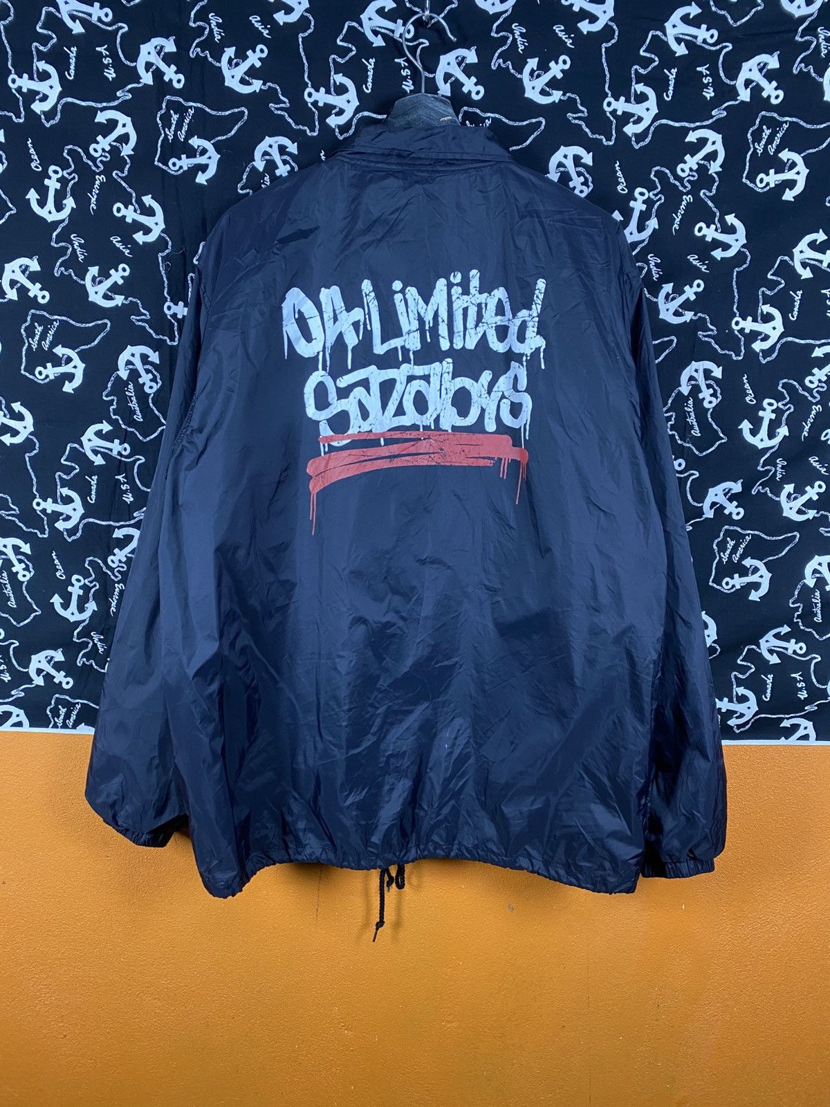 Japanese Brand OK Limited Sazabys Coach Jacket Nylon Streetwear Size US XL / EU 56 / 4 - 8 Thumbnail