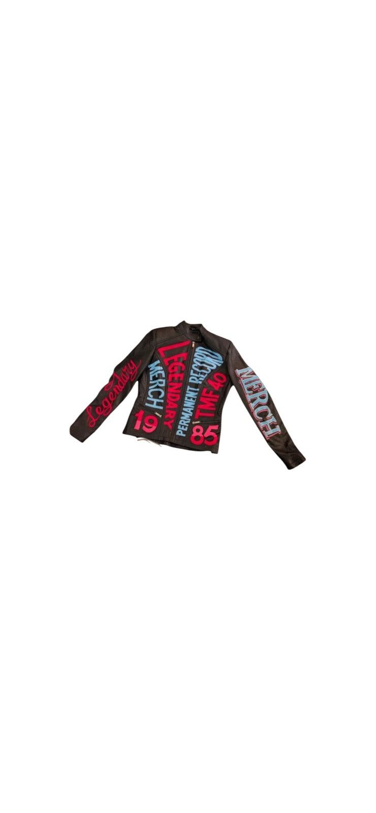 Other Custom Hand-Painte Jacket: Personalized Art, Black or White Size 36 - 1 Thumbnail