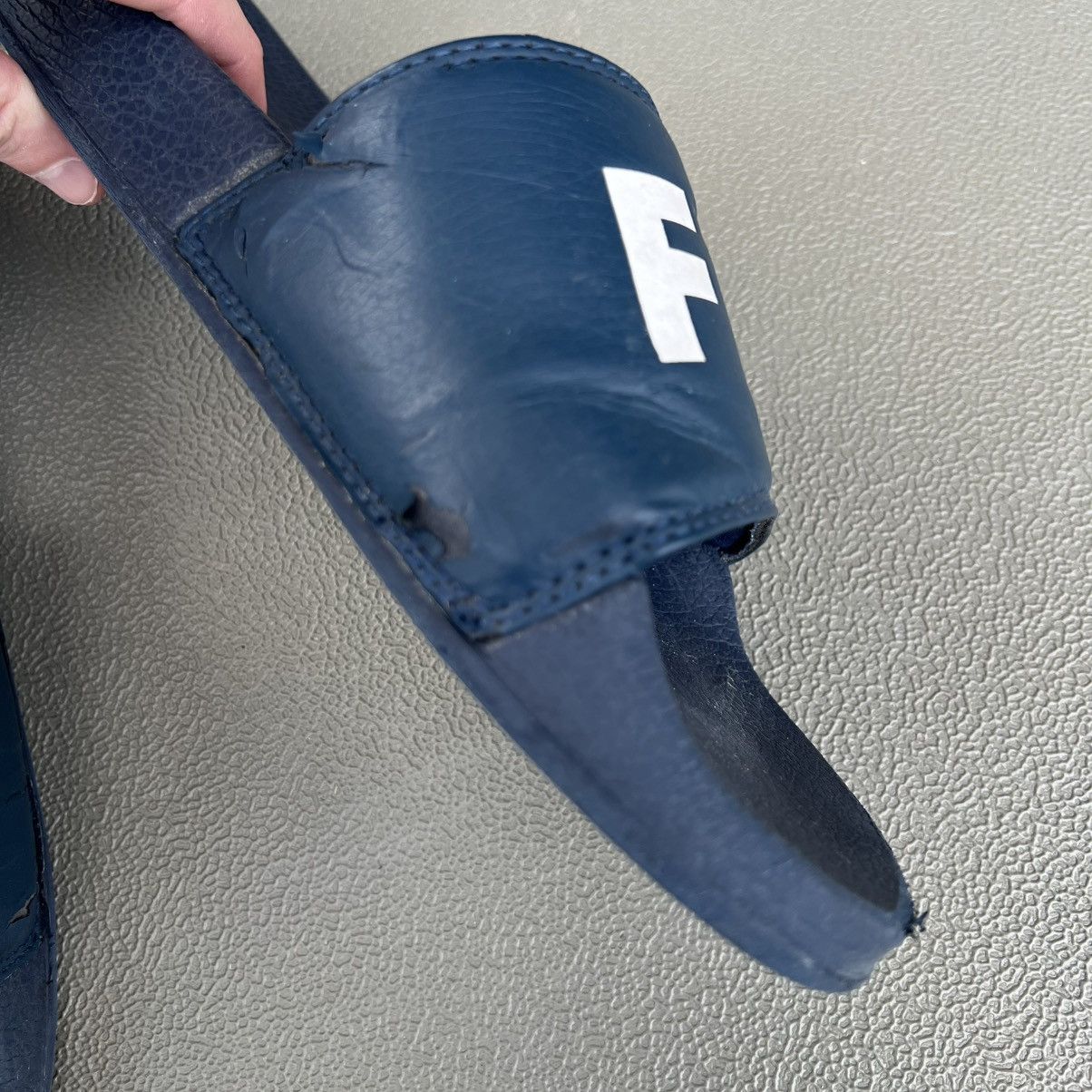 Fuck The Population 2017 Fuck The Population Navy Blue Slides Size 8 Size US 8 / EU 41 - 3 Thumbnail