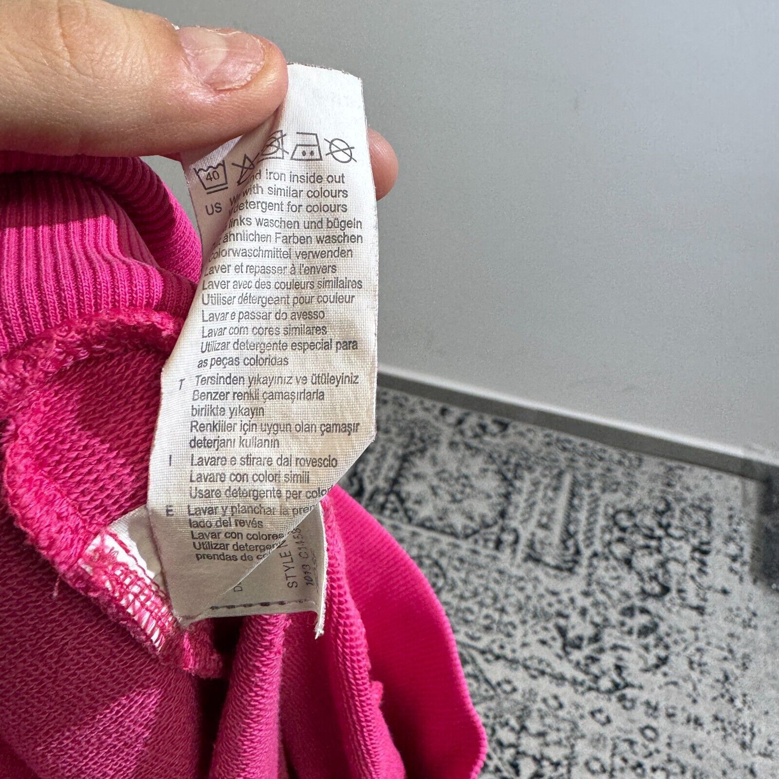 Puma × Vintage Vintage Puma Pink Cotton Hoodie Size S Y2K 90s Running Sport Size US S / EU 44-46 / 1 - 10 Thumbnail