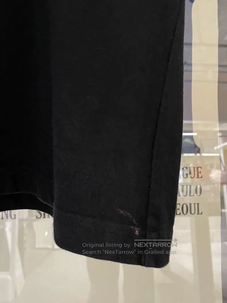Balenciaga Balenciaga Jelly Dripping Logo Letter Printed Black Short Size US XS / EU 42 / 0 - 7 Thumbnail