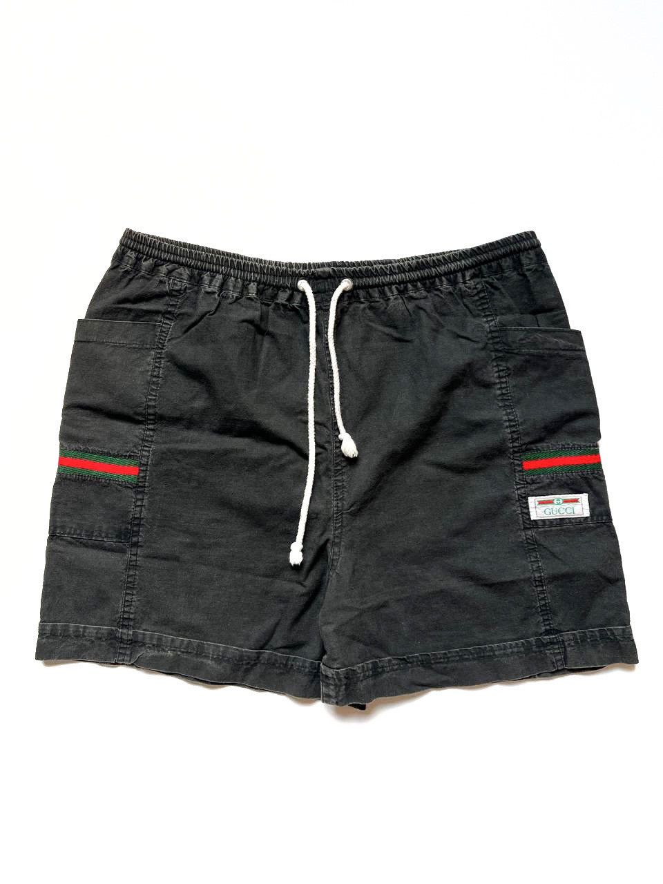 Designer × Diesel Vintage Gucci logo distressed washed shorts Size US 34 / EU 50 - 1 Thumbnail