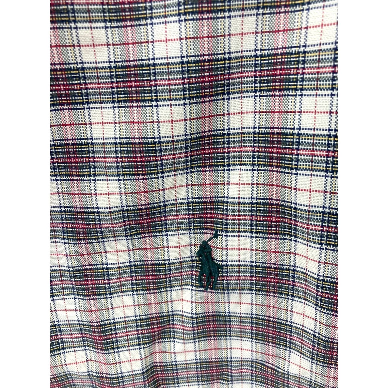Ralph Lauren Ralph Lauren Button Down Shirt Mens Medium Multicolor Plaid Classic Fit Logo Shirt Mens Size US M / EU 48-50 / 2 - 4 Thumbnail