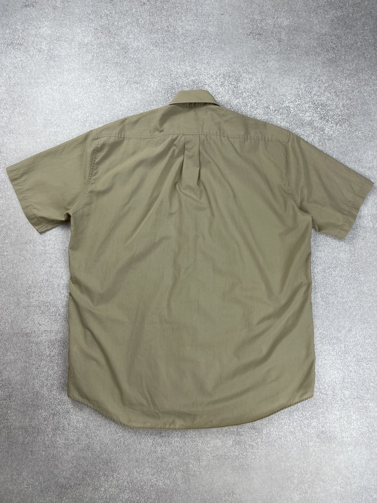 Yves Saint Laurent Vintage Yves Saint Laurent Cotton Short Sleeve Shirt Size US L / EU 52-54 / 3 - 8 Thumbnail