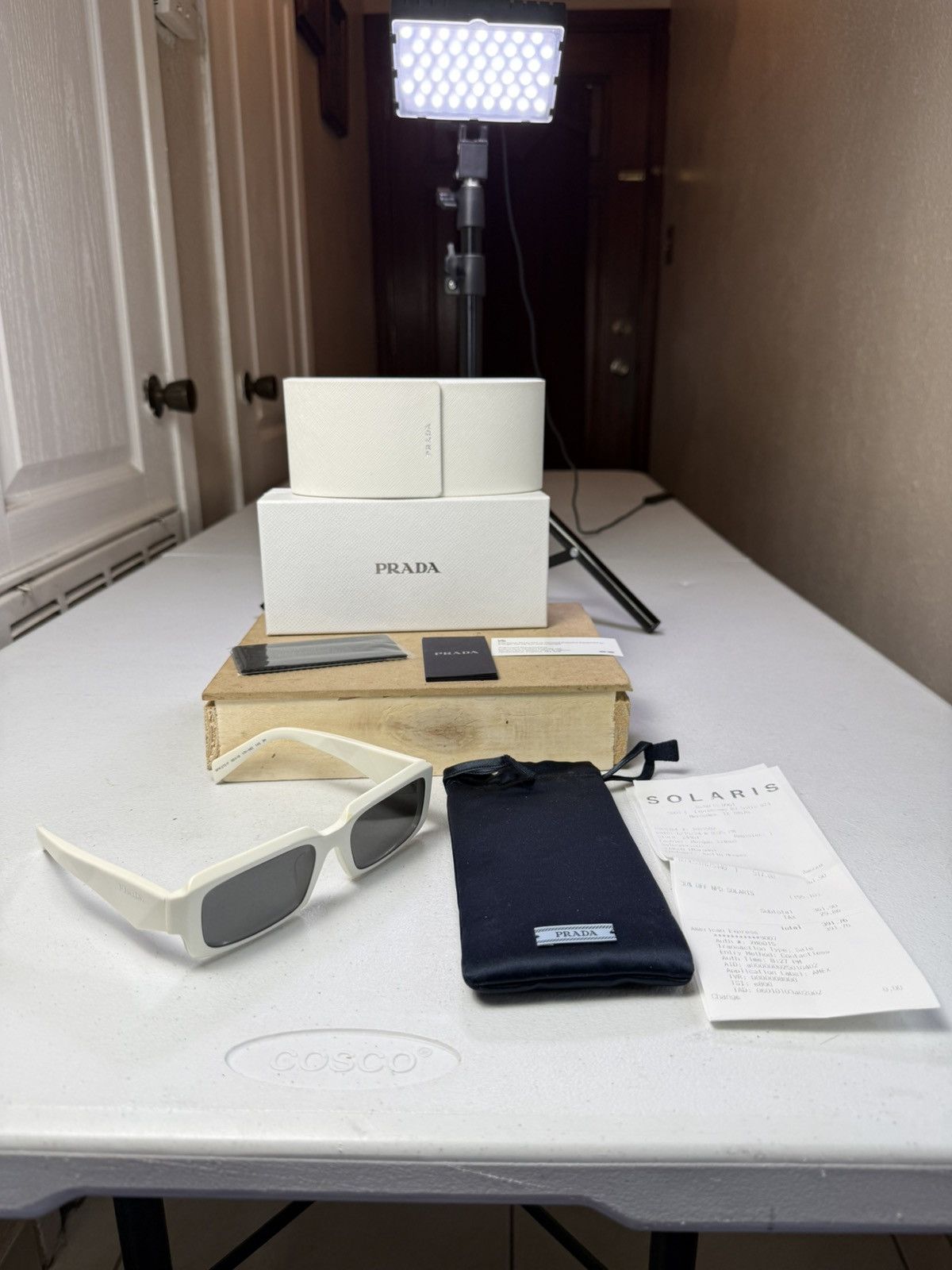 Prada $391 Prada Symbole Pillow Sunglasses | Saks Fifth Avenue Size ONE SIZE - 1 Thumbnail