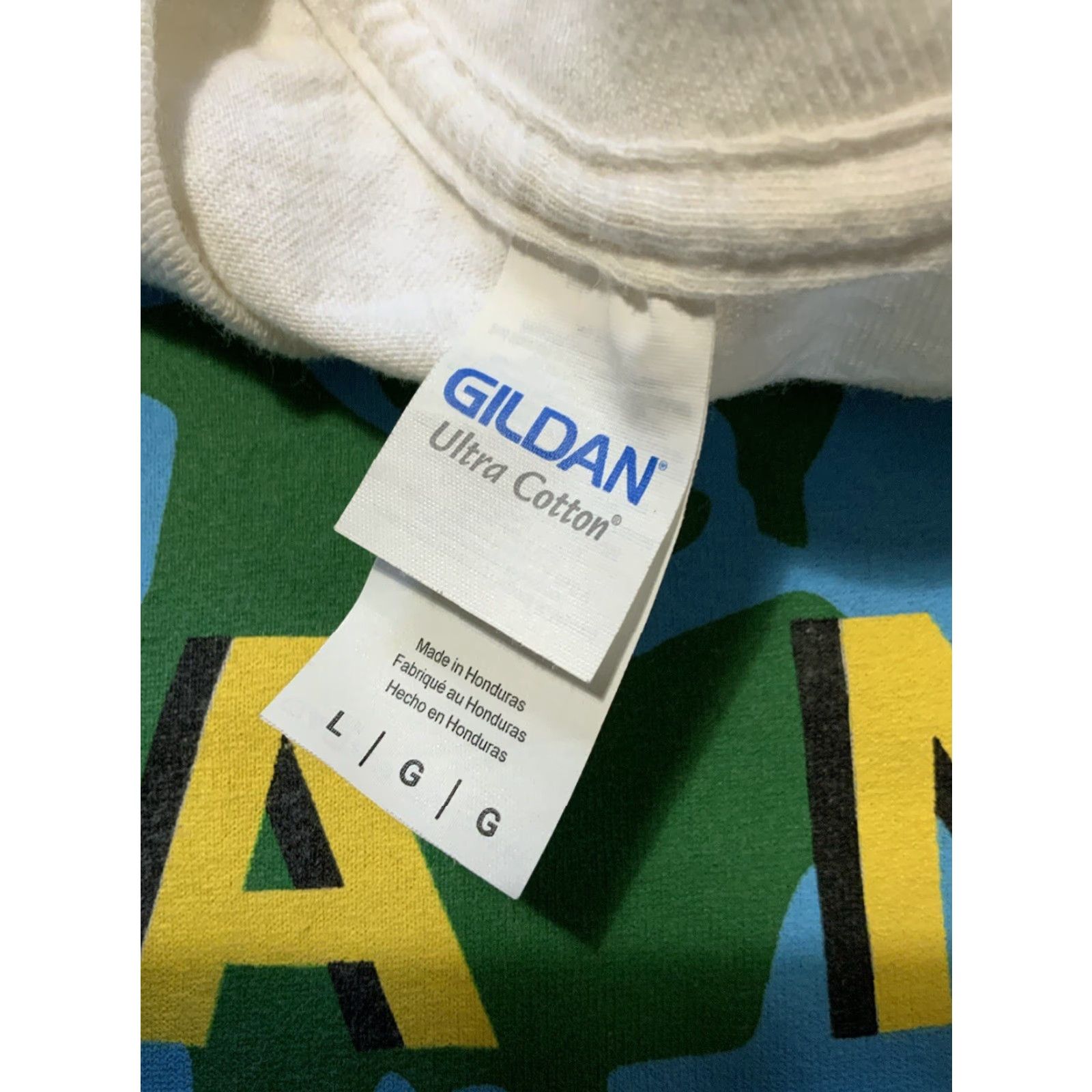 Gildan Lany 2019 World Tour Concert Globe Graphic Pop Rock Band Merch L/S T-Shirt Sz. L Size US L / EU 52-54 / 3 - 5 Thumbnail