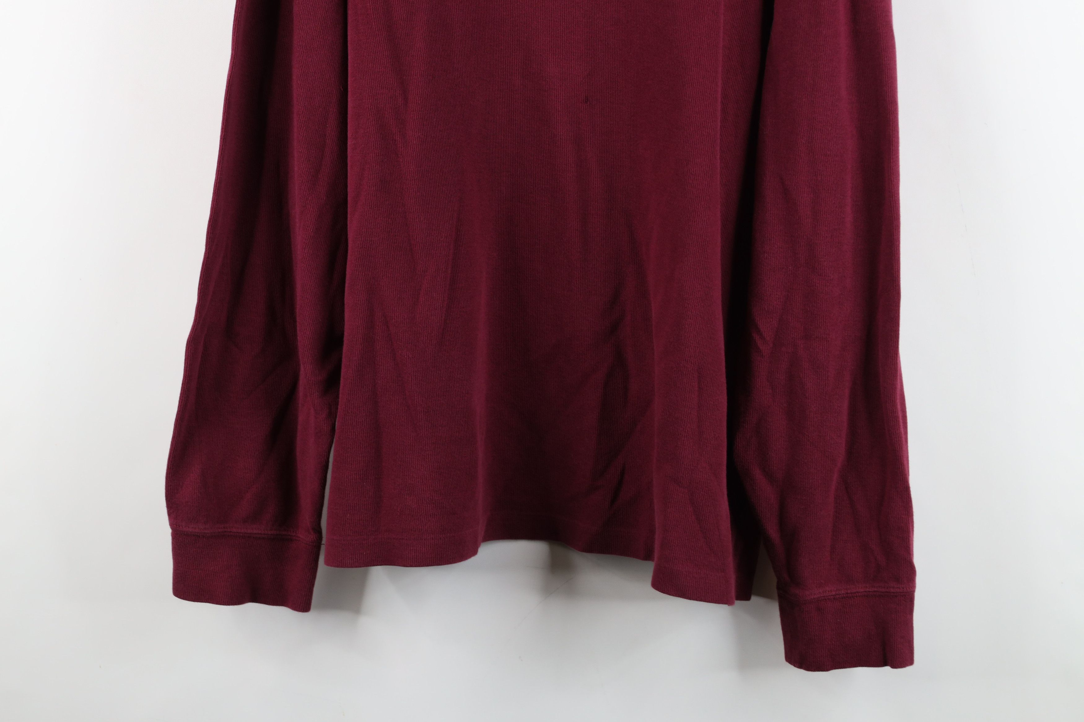 Ralph Lauren × Vintage Vintage Ralph Lauren Estate Rib Ribbed Knit Half Zip Sweater Size US L / EU 52-54 / 3 - 3 Thumbnail