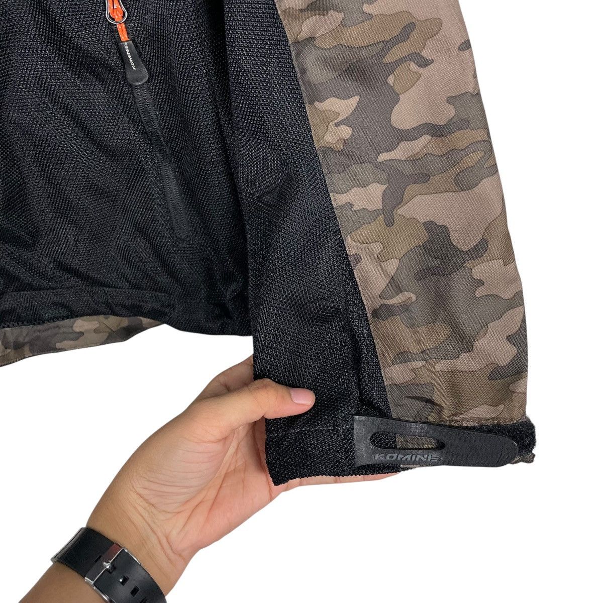 Japanese Brand Komine Hooded Motorcycle Mesh Jacket Size US M / EU 48-50 / 2 - 15 Thumbnail