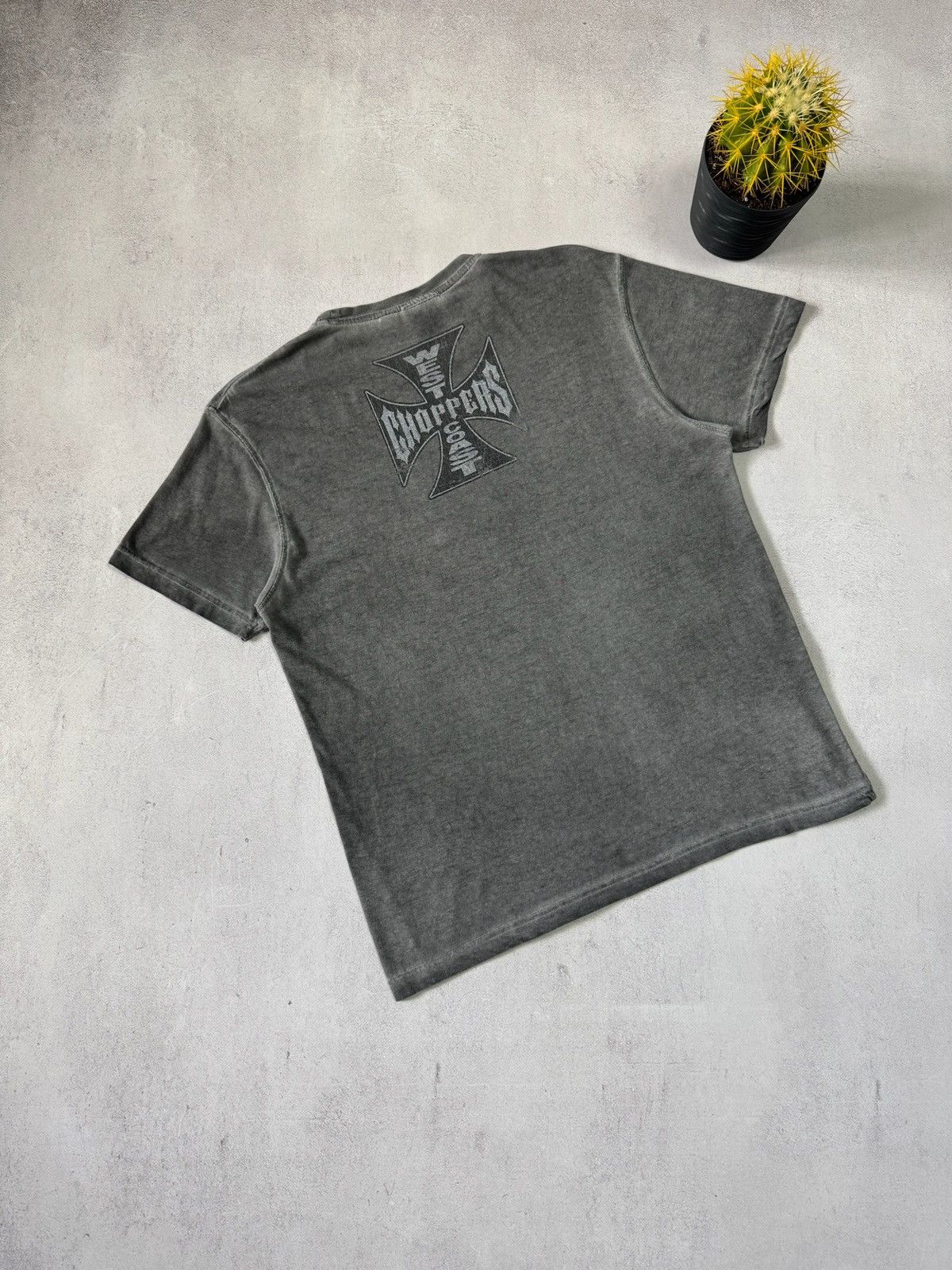 Vintage × West Coast Choppers Vintage 90s West Coast Choppers T Shirt Tee Skull Rare Y2K Size US M / EU 48-50 / 2 - 6 Thumbnail