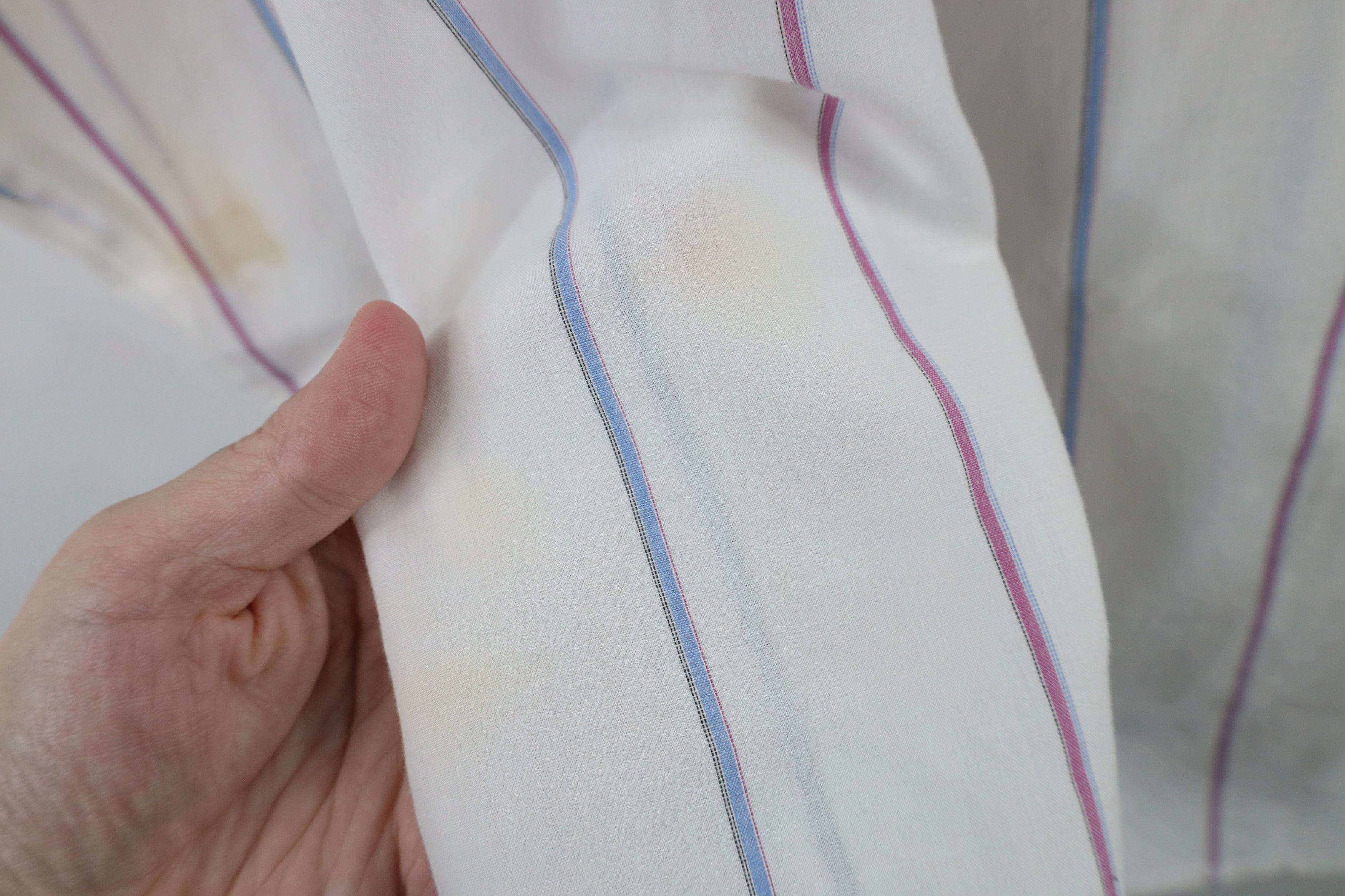 Vintage × Wrangler Vintage 90s Wrangler Sheer Striped Western Button Shirt USA Size US L / EU 52-54 / 3 - 16 Thumbnail