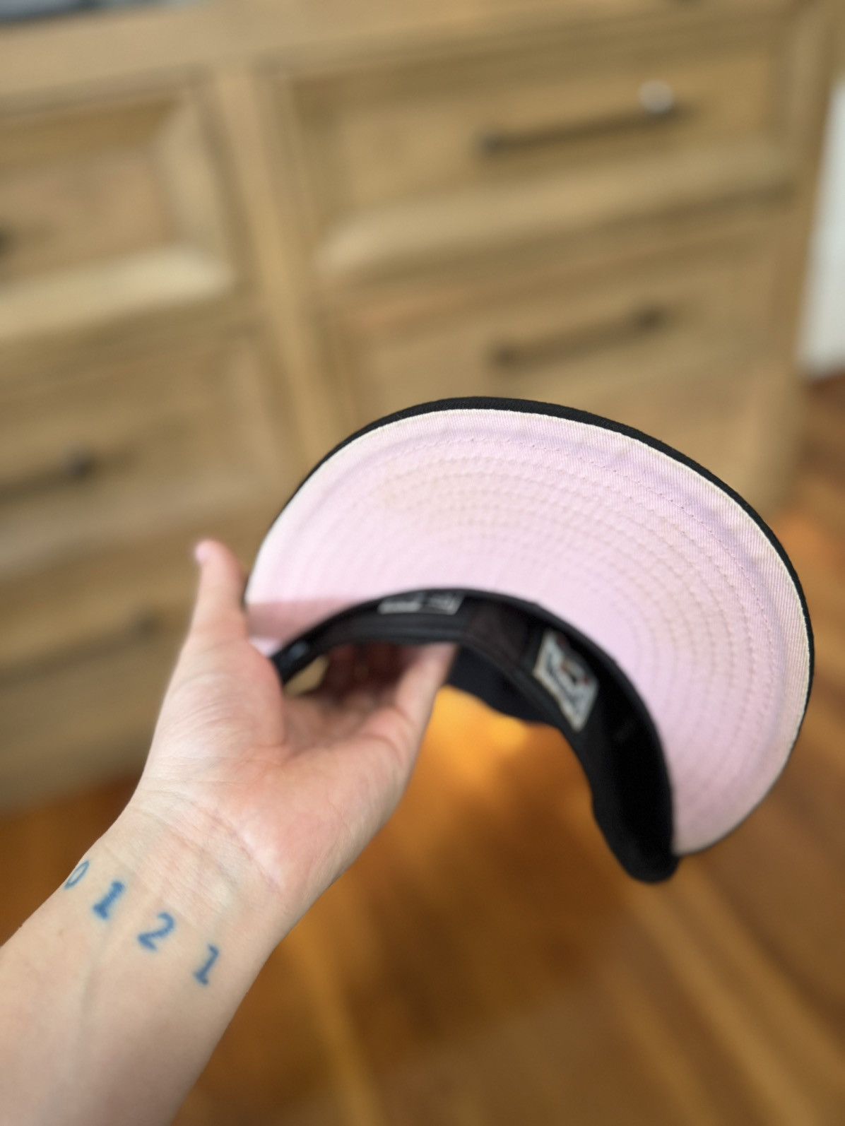 Hat Club Giants Hat Club 7 3/8 Pink Brim Size ONE SIZE - 2 Thumbnail