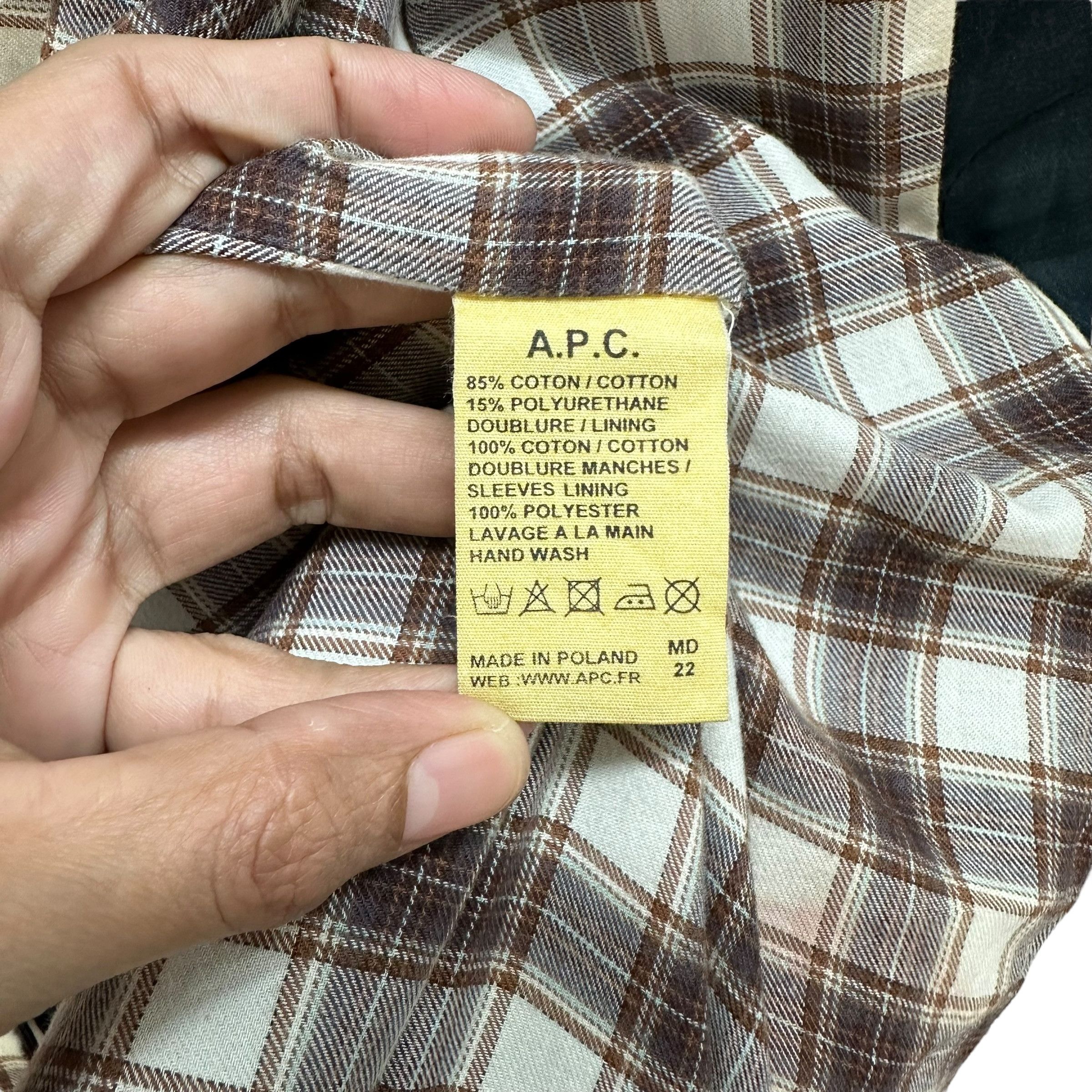 A.P.C. A.P.C. COTTON HOODED DUFFLE COAT #9083-55 Size XS / US 0-2 / IT 36-38 - 9 Thumbnail