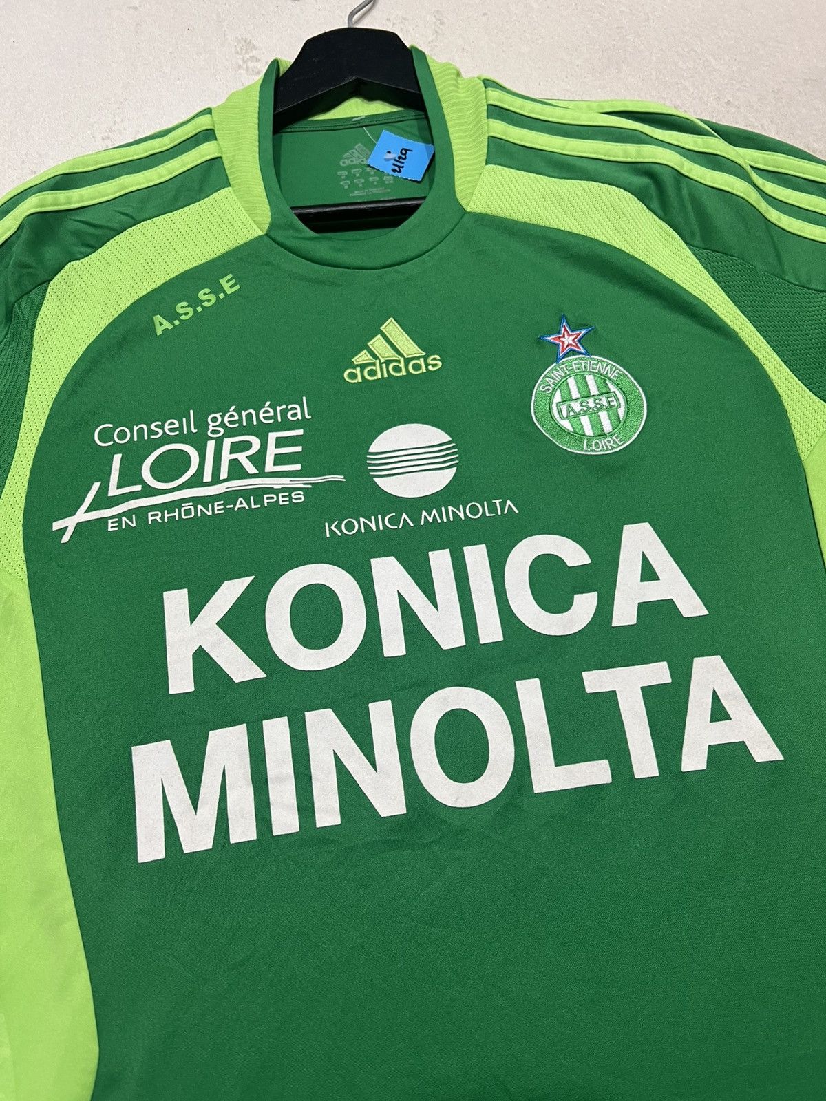 Adidas Saint Etienne Loire 2008 Adidas Home Jersey Size US M / EU 48-50 / 2 - 2 Thumbnail