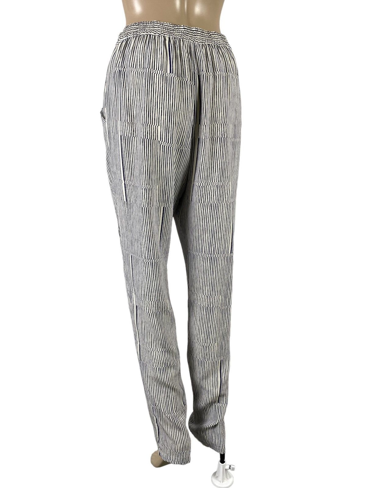Other Sharin Foo for Noa Noa Silk Trousers Striped Pattern size 40 Size 27" / US 4 / IT 40 - 5 Thumbnail