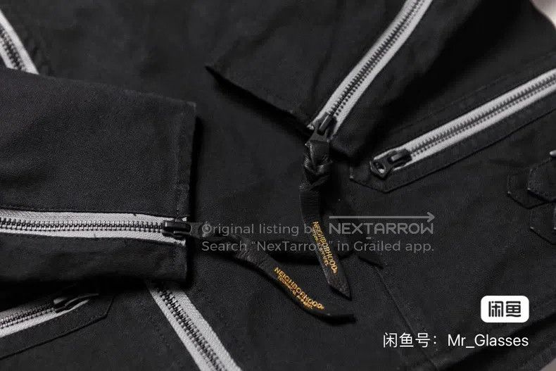 Neighborhood Neighborhood Biker Jacket Cotton Jacket 20th Anniversary L Size US S / EU 44-46 / 1 - 5 Thumbnail