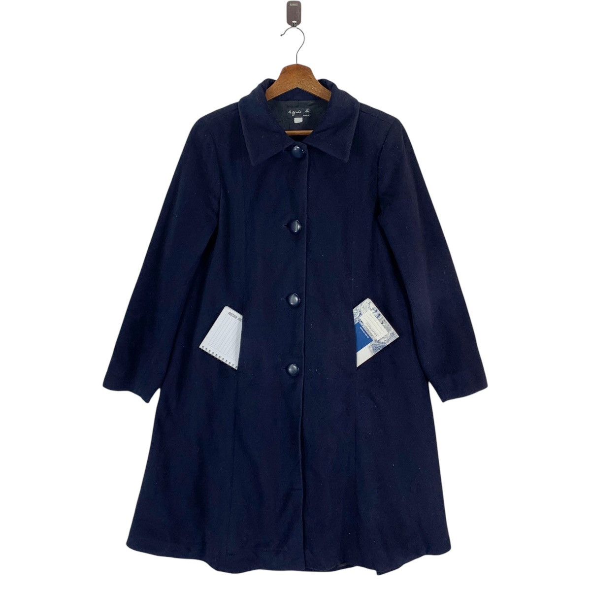 90's Banana Republic】と【agnes b. Coat】 90S Leather Blazer