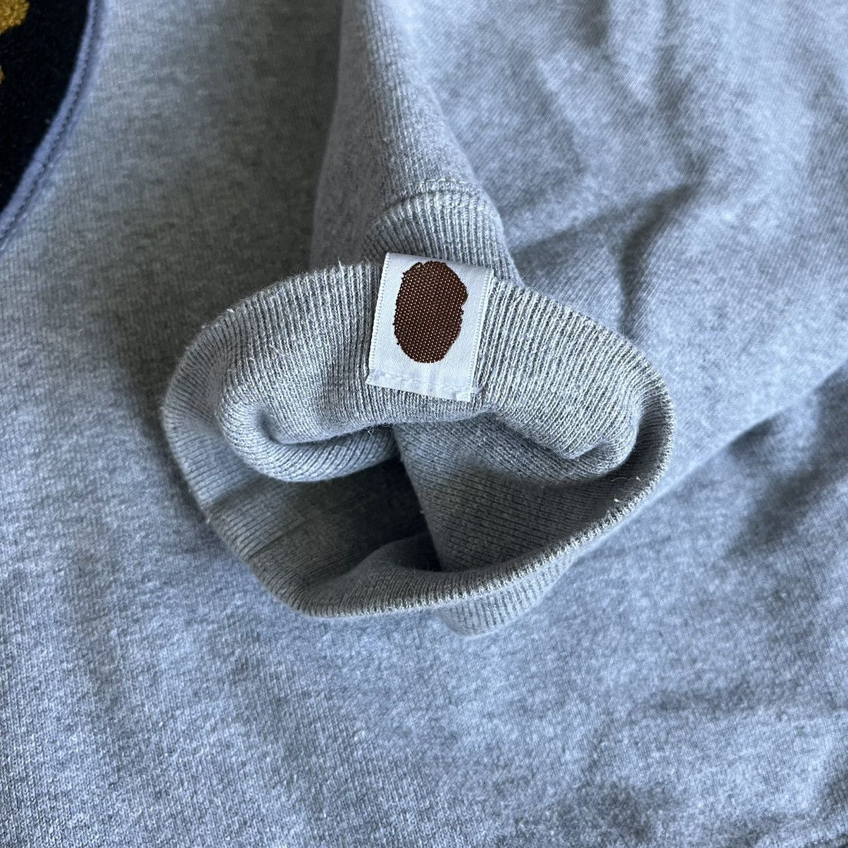 Bape × Kid Cudi A Bathing Ape Bape Kid Cudi Pullover Hoodie Grey Patch Logo Size US XL / EU 56 / 4 - 6 Thumbnail