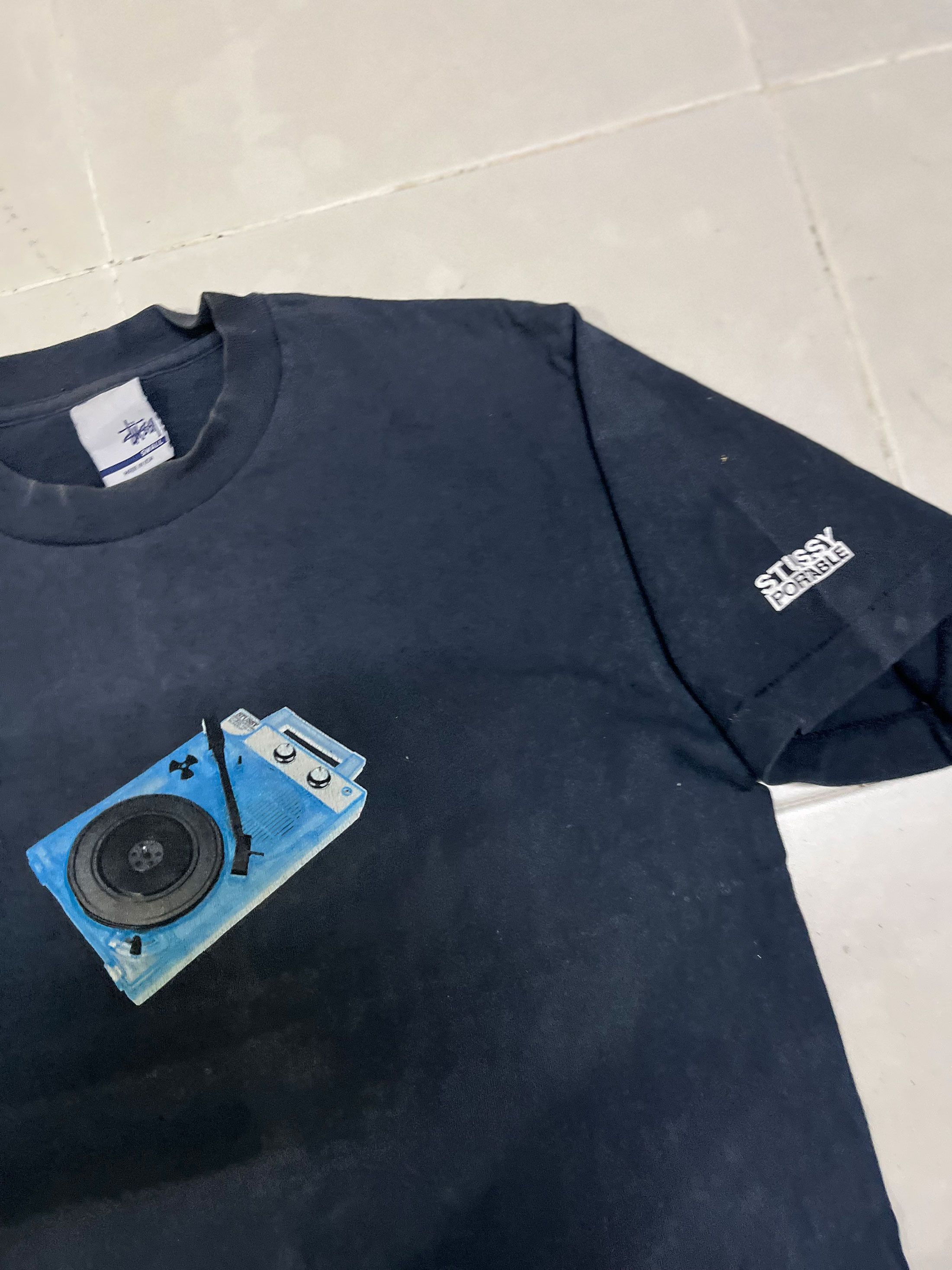 Stussy Vintage Stussy Portable 90s Single Stitching Size US S / EU 44-46 / 1 - 2 Thumbnail