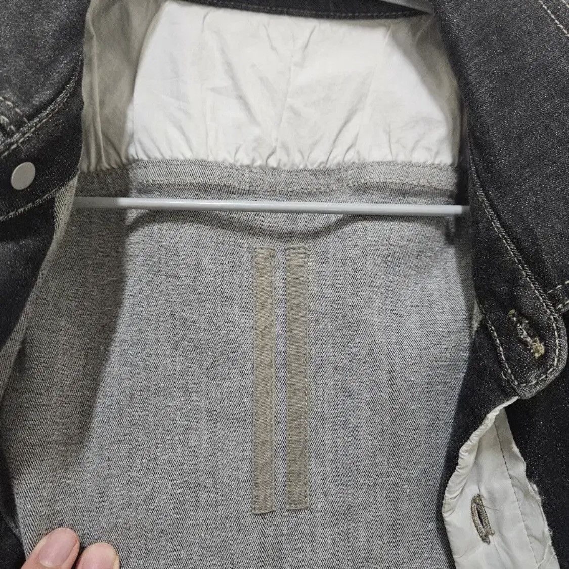 Rick Owens Drkshdw Rick Owens DRKSHDW Denim Shirt Jacket Size US M / EU 48-50 / 2 - 4 Thumbnail